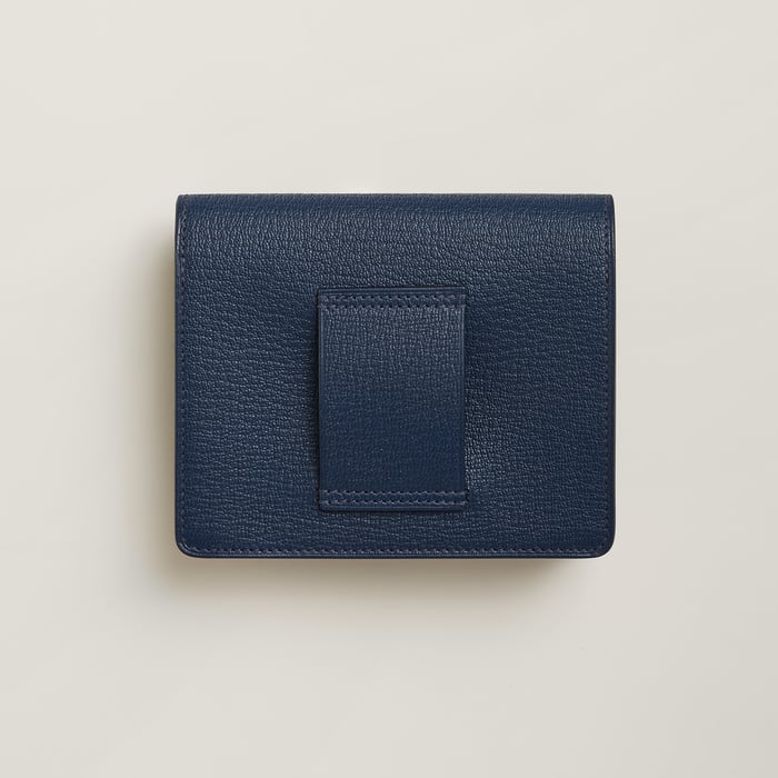 Navy Roulis Slim Wallet