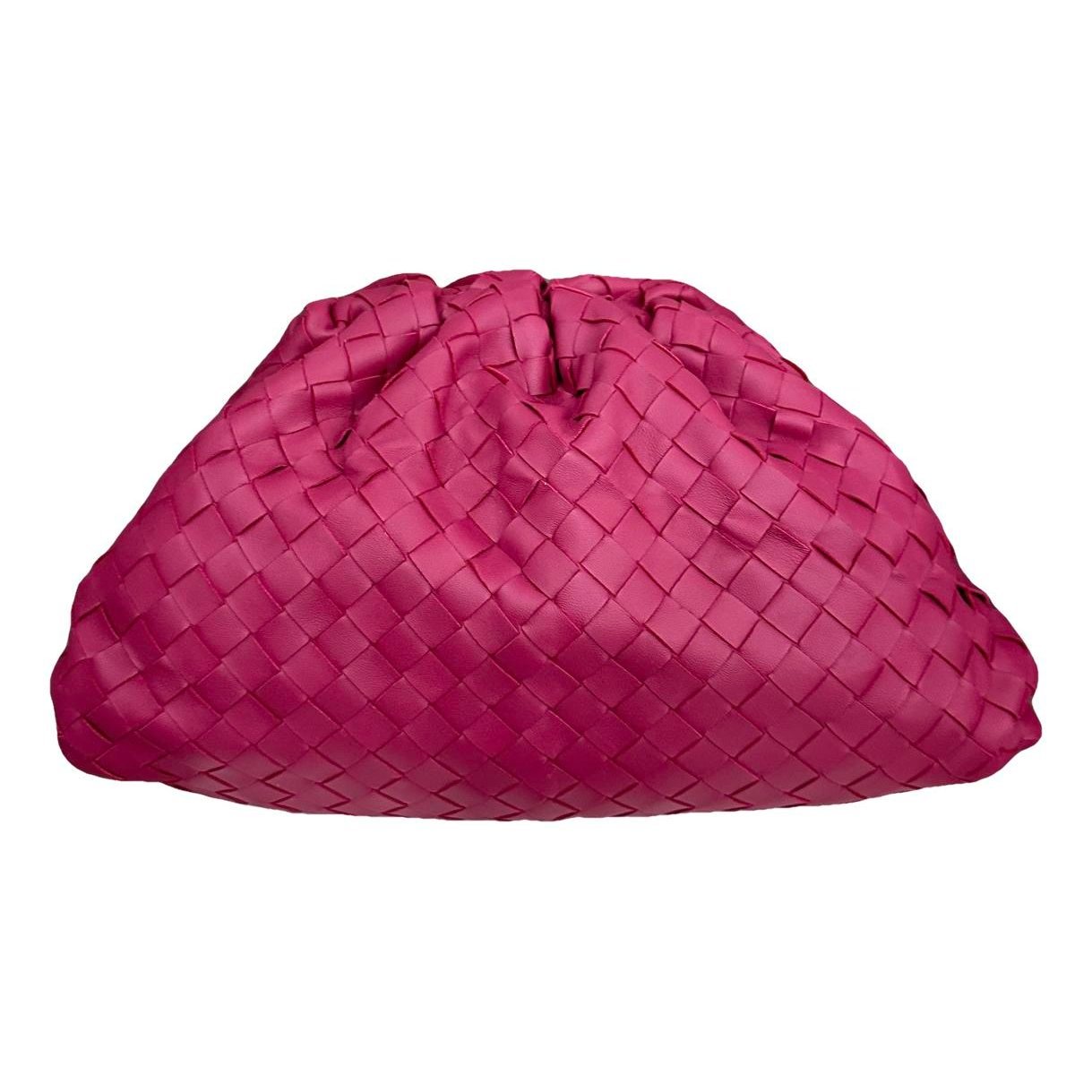 Pouch leather handbag