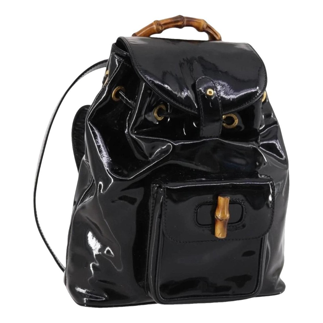 Bamboo Tassel Oval backpack
