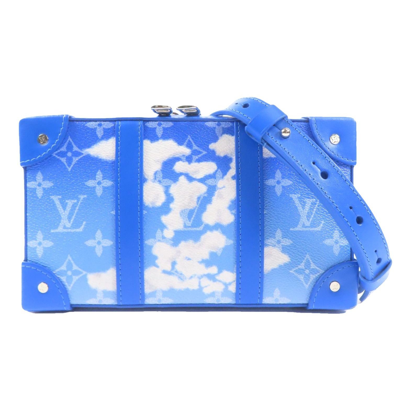 Pochette Trunk leather handbag