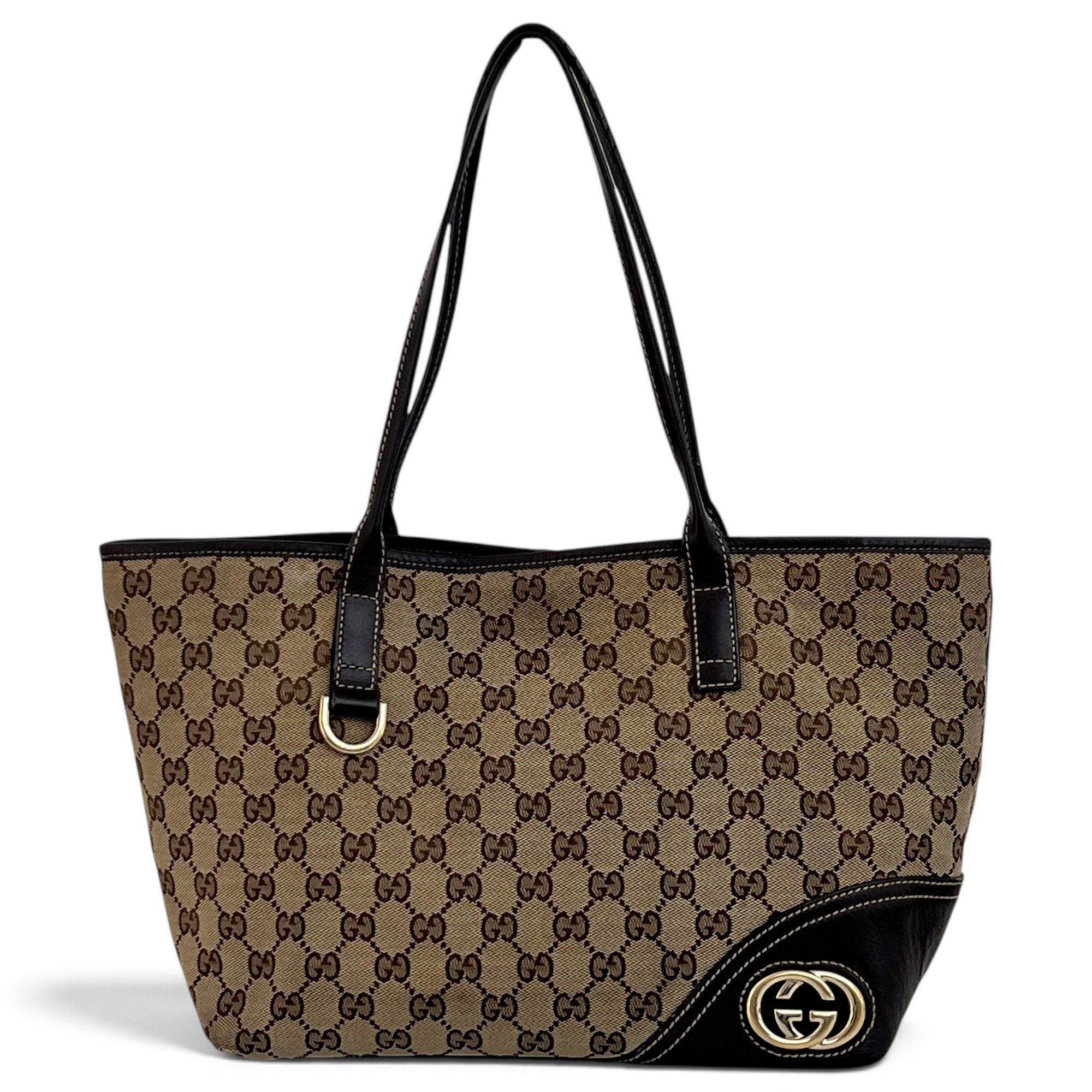 D-Ring leather tote