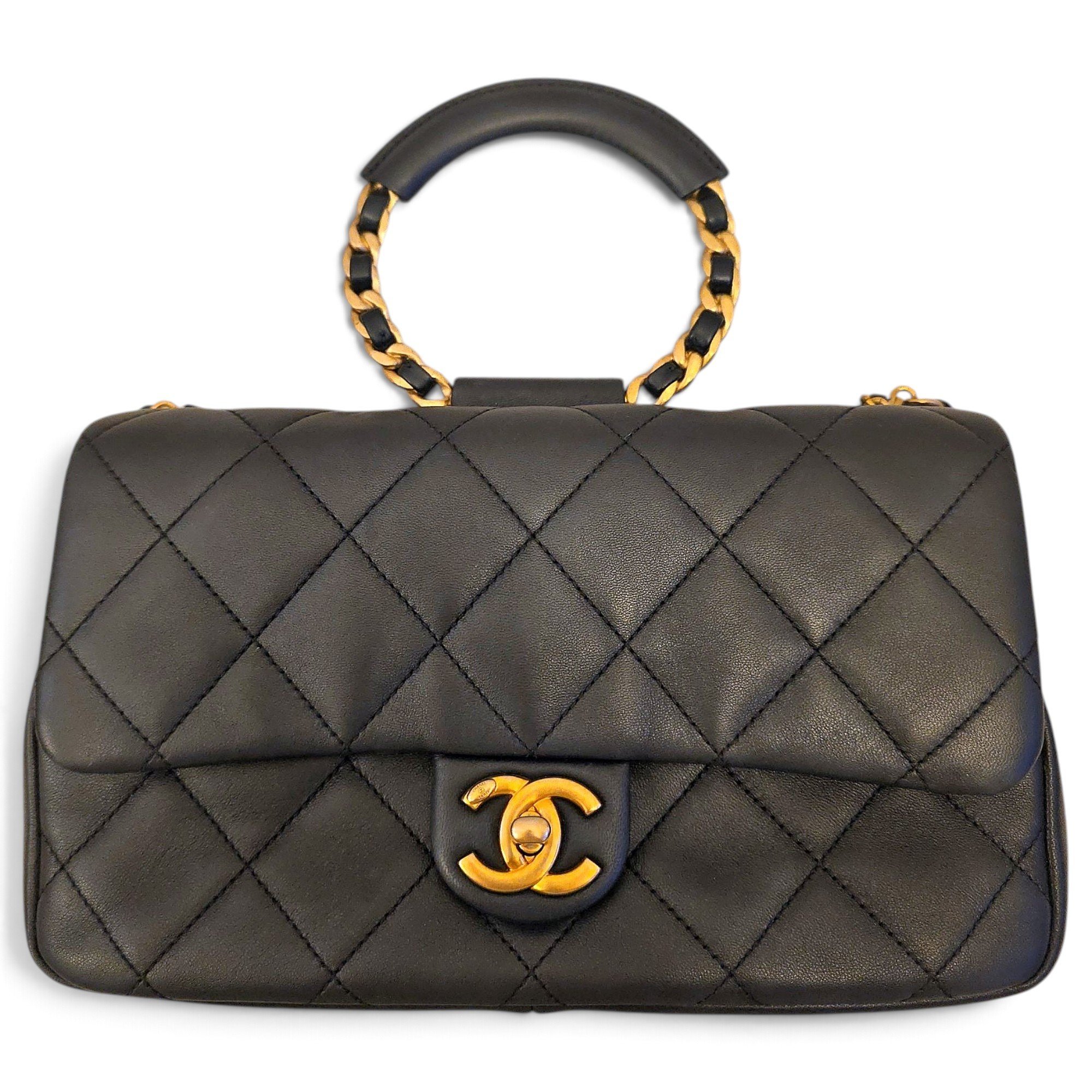 Leather handbag