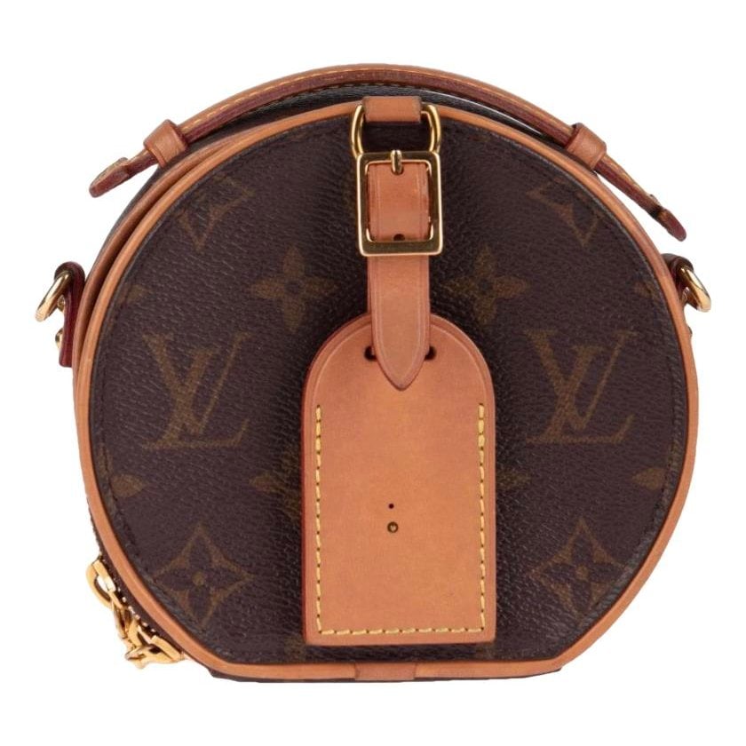 Boîte chapeau souple leather crossbody bag