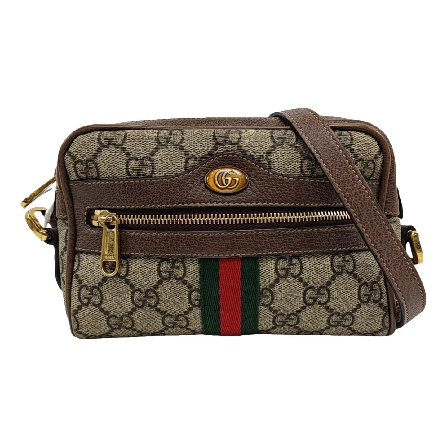 Ophidia leather handbag