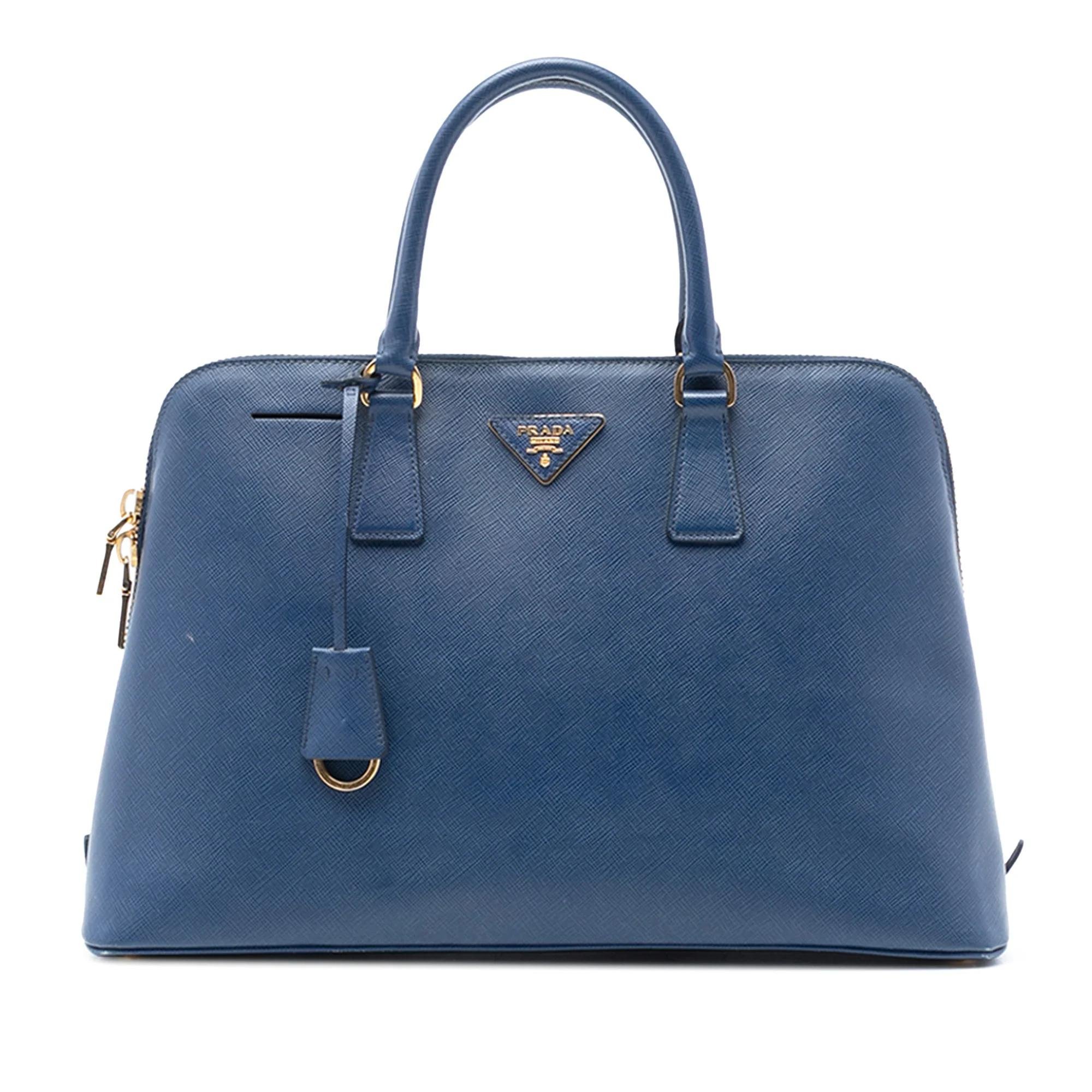 Promenade leather handbag