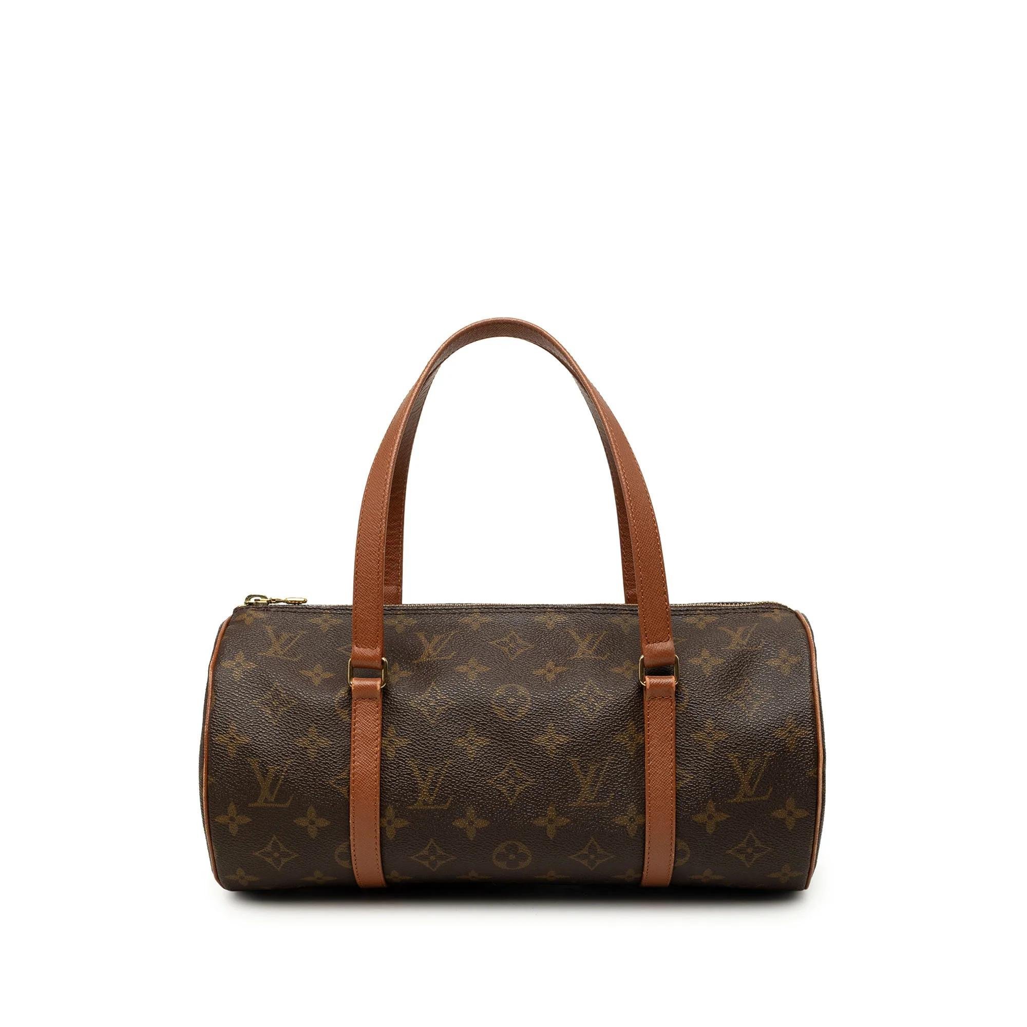Papillon leather handbag
