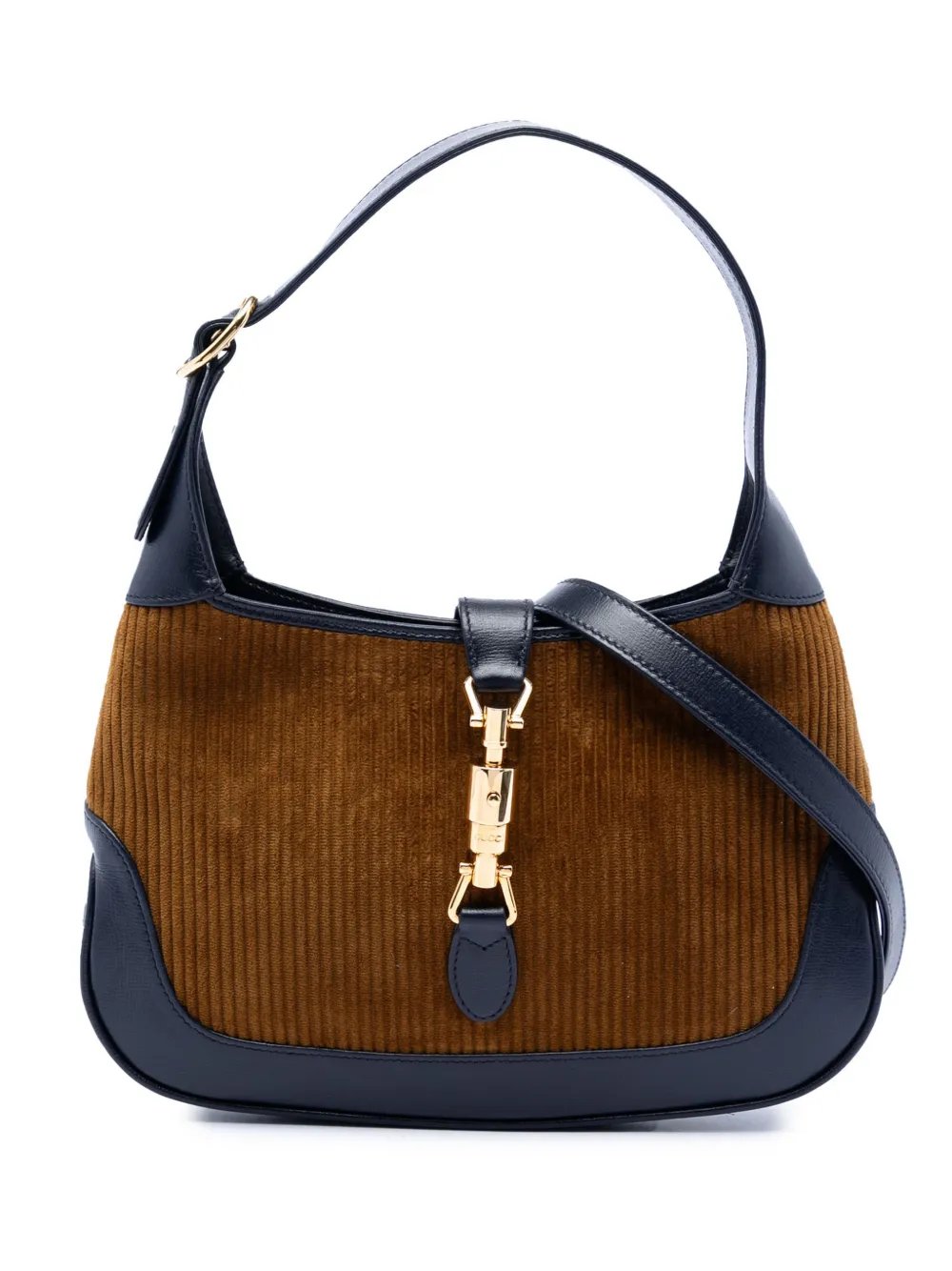 2016-2026 Small Bicolor Corduroy Jackie 1961 crossbody bag
