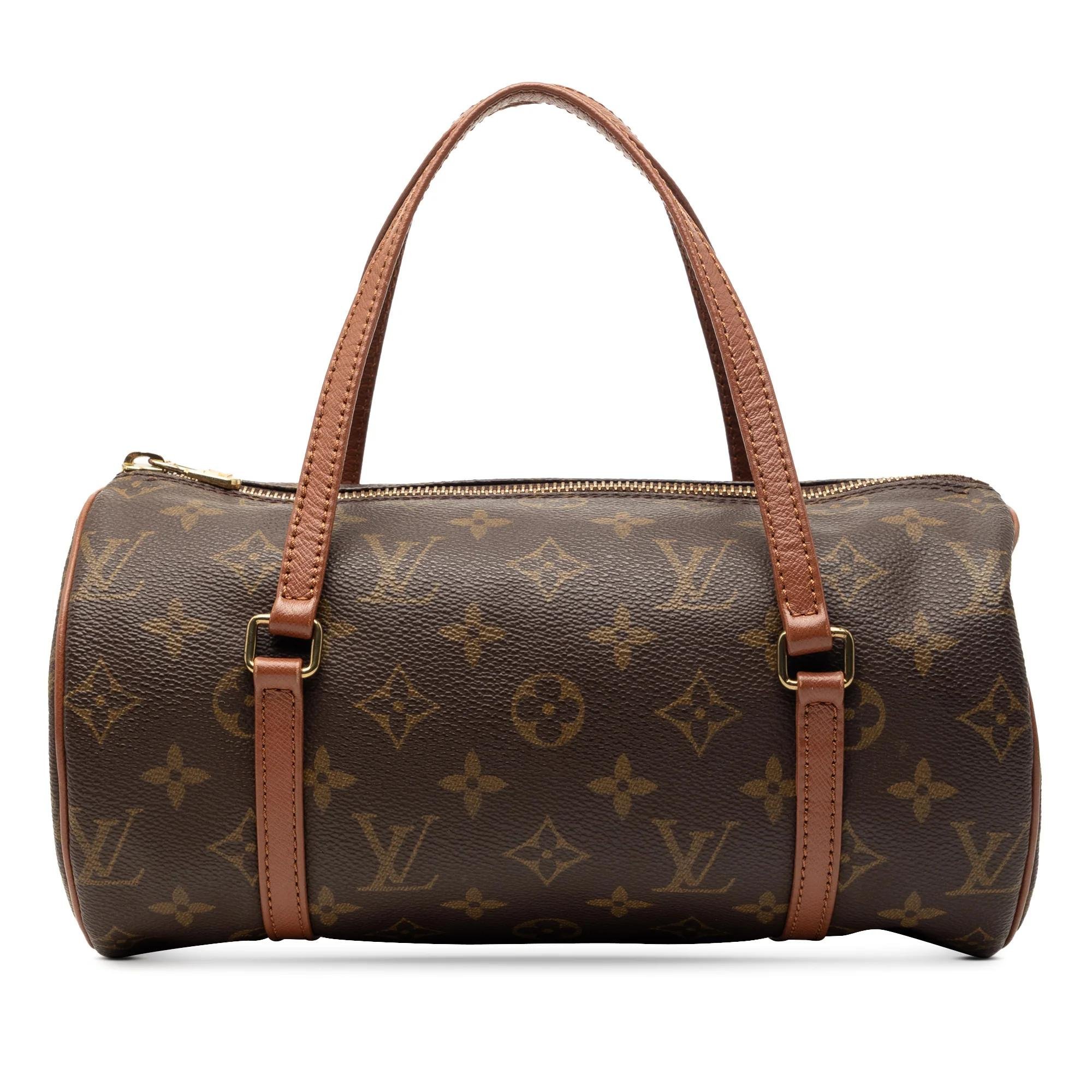 Papillon leather handbag