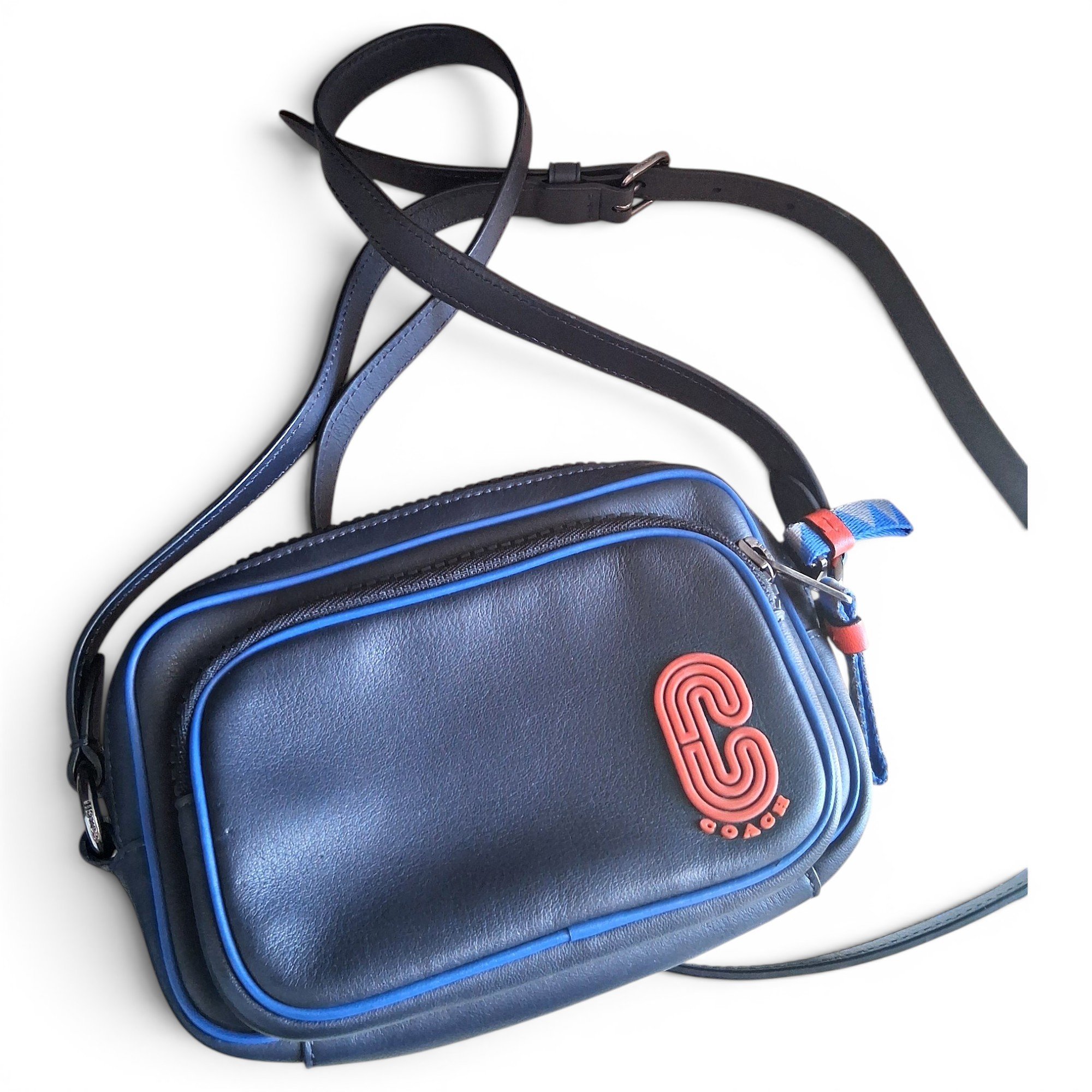 Leather crossbody bag