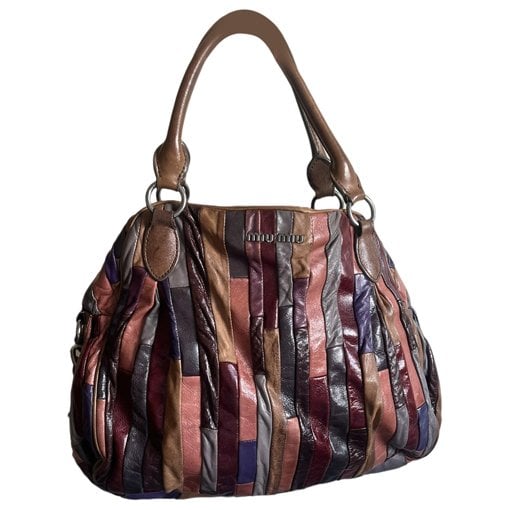 Leather handbag