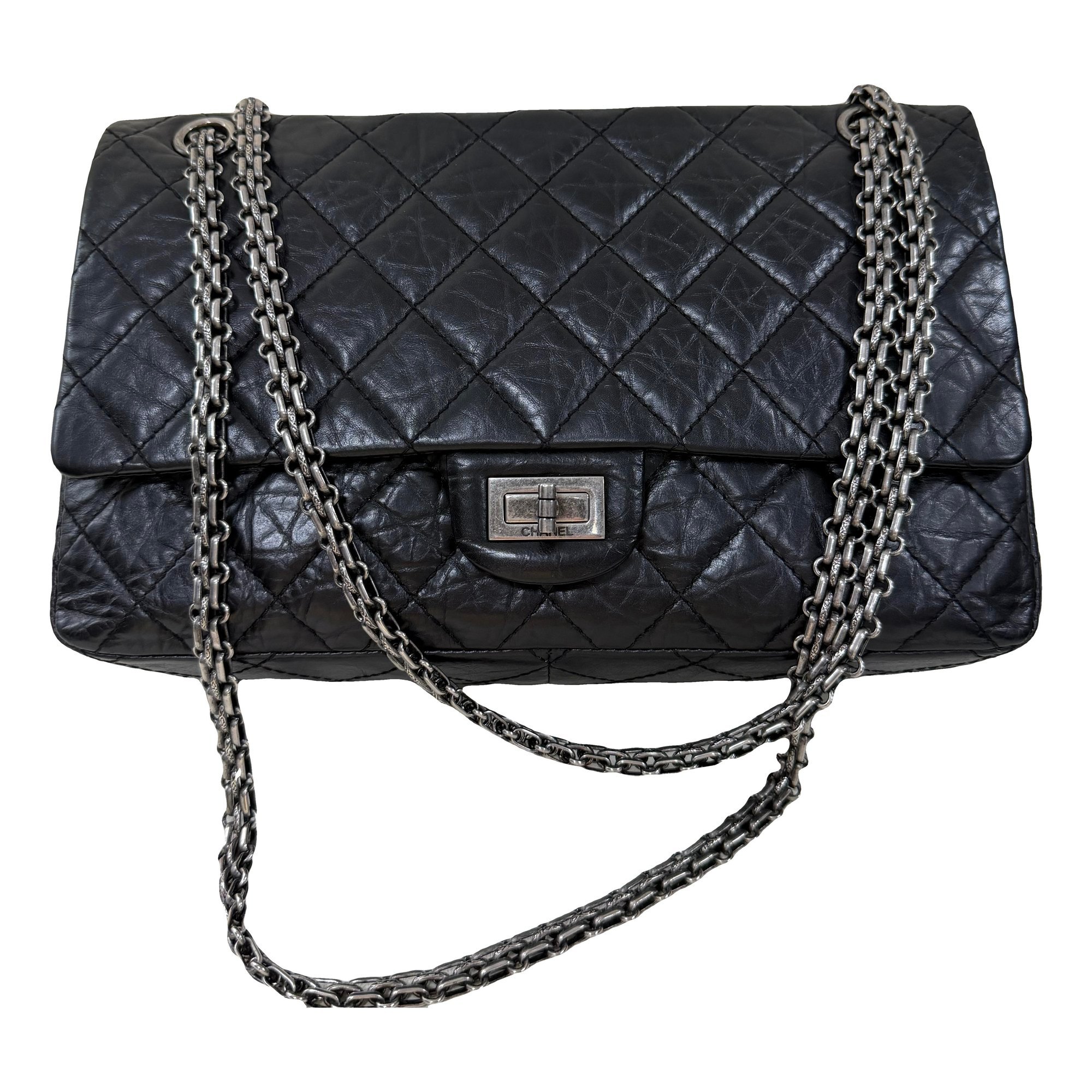 2.55 leather handbag