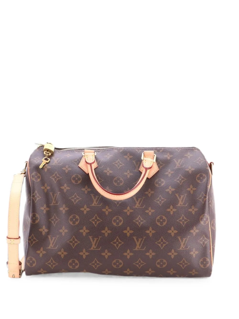 Louis Vuitton Speedy Bandouliere Bag Monogram Canvas 35 satchel