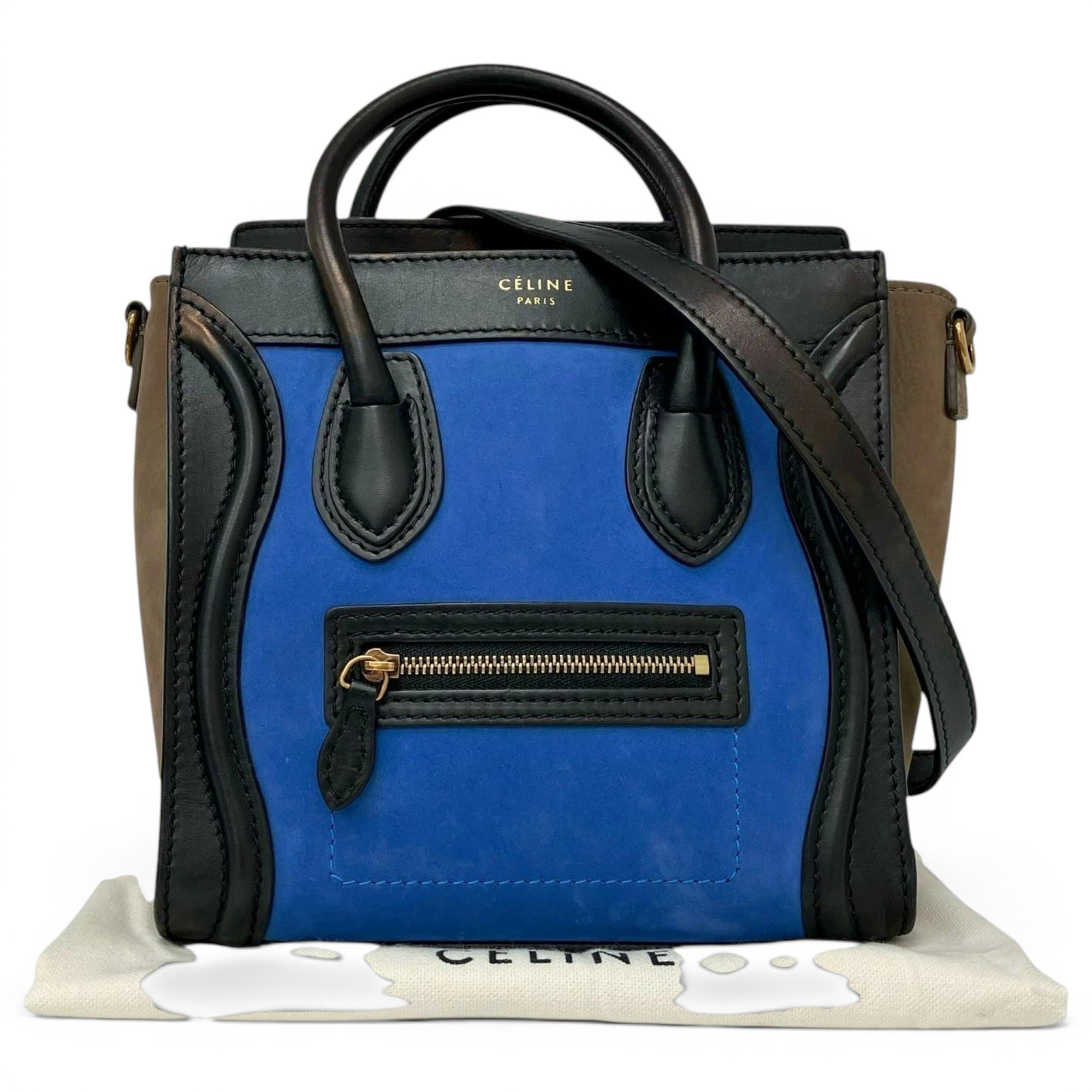 Luggage leather handbag