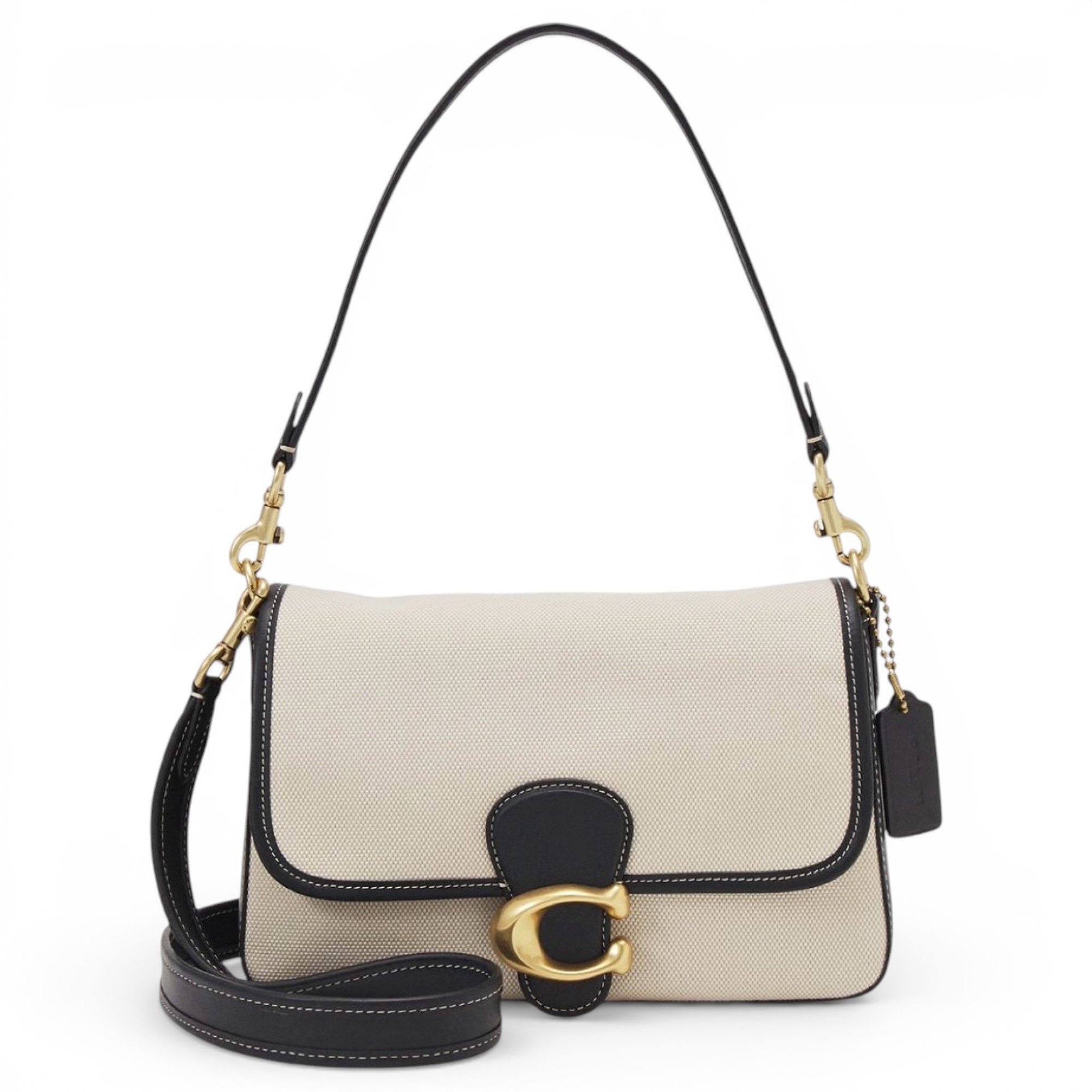 Tabby cloth handbag