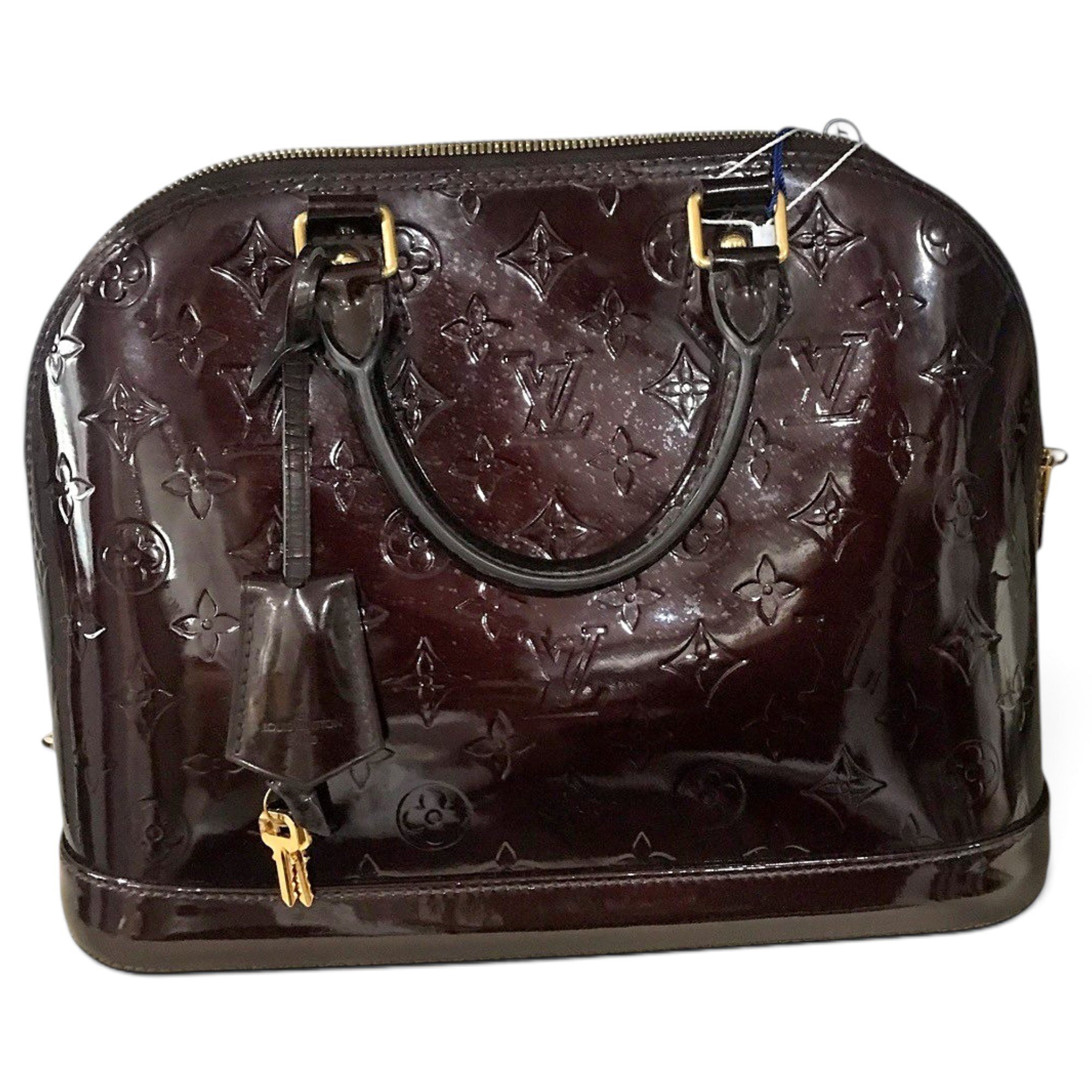 Alma leather handbag