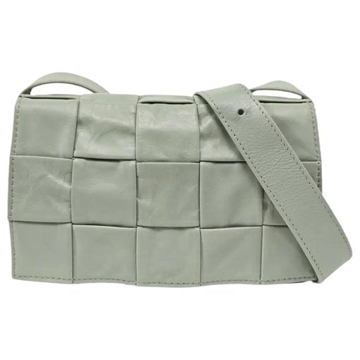 Brick Cassette leather handbag