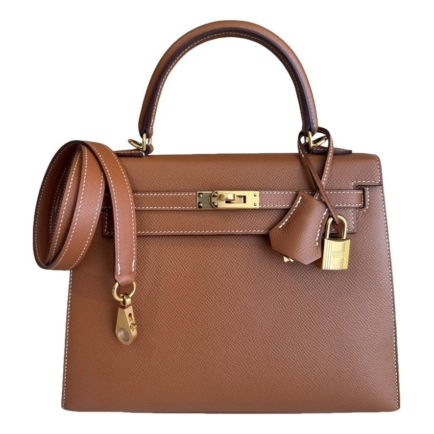 Kelly 25 leather crossbody bag