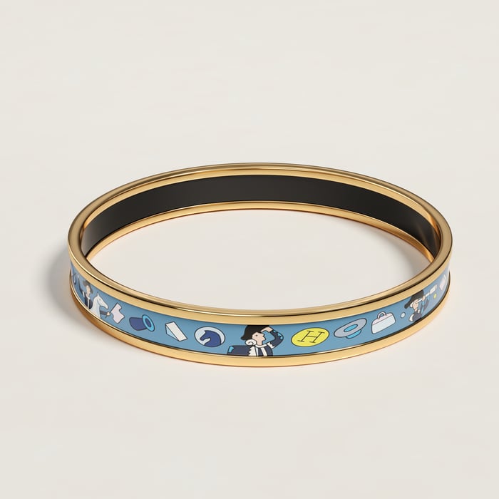 Écume l'Epopee d'Hermès Bangle