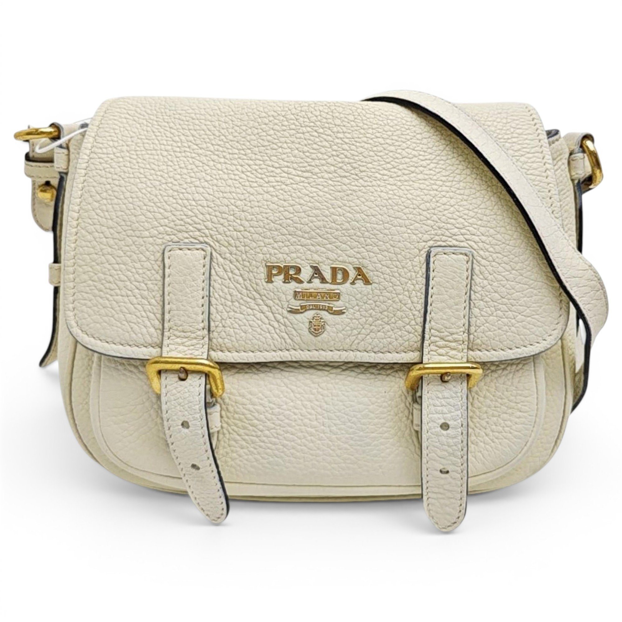 Moon leather crossbody bag