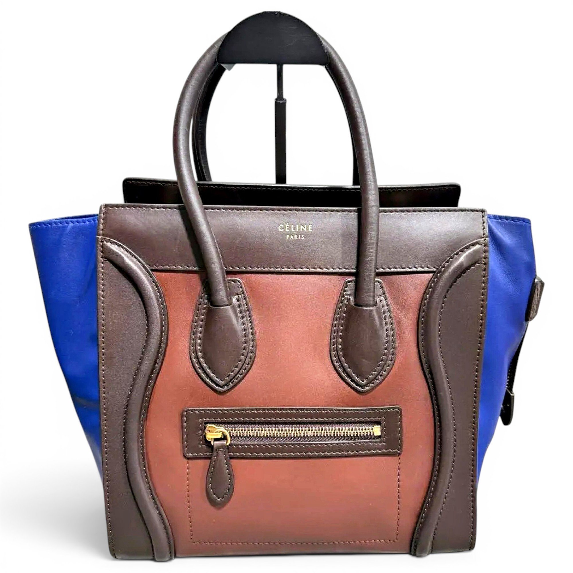 Luggage leather handbag