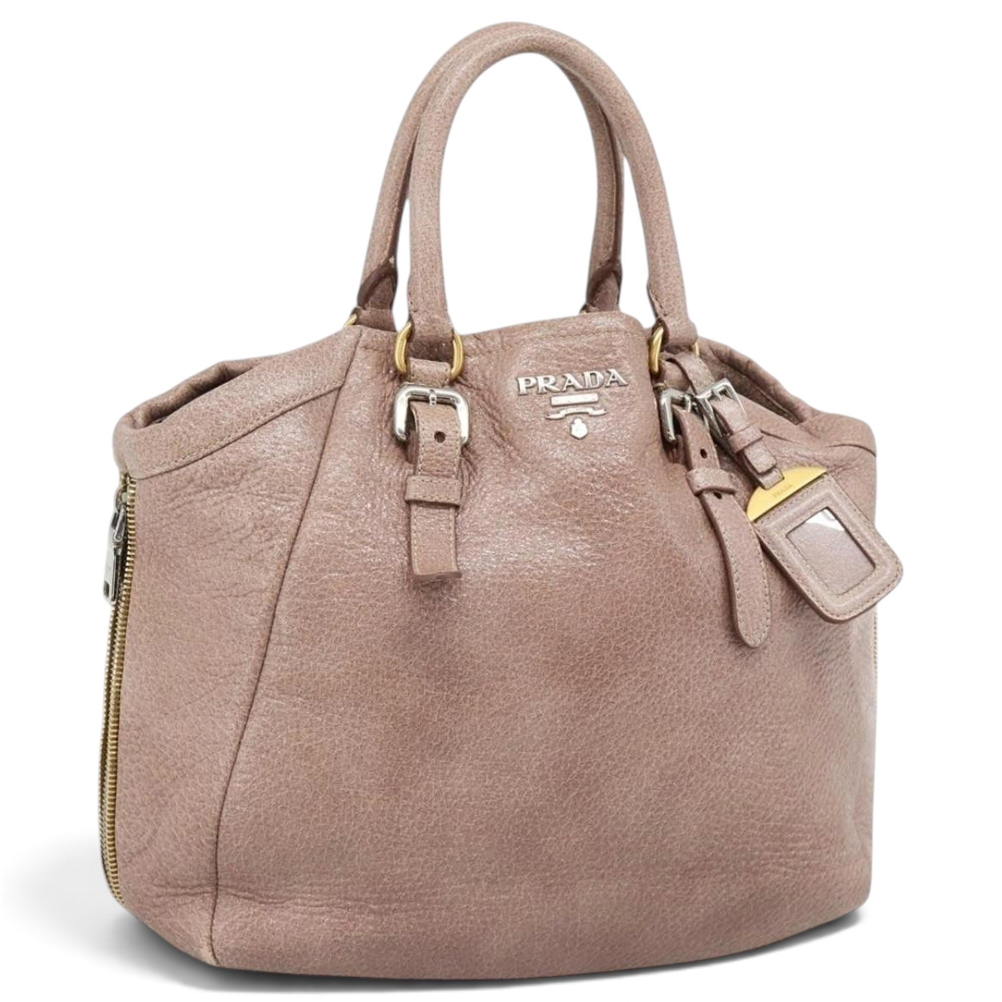 Leather handbag