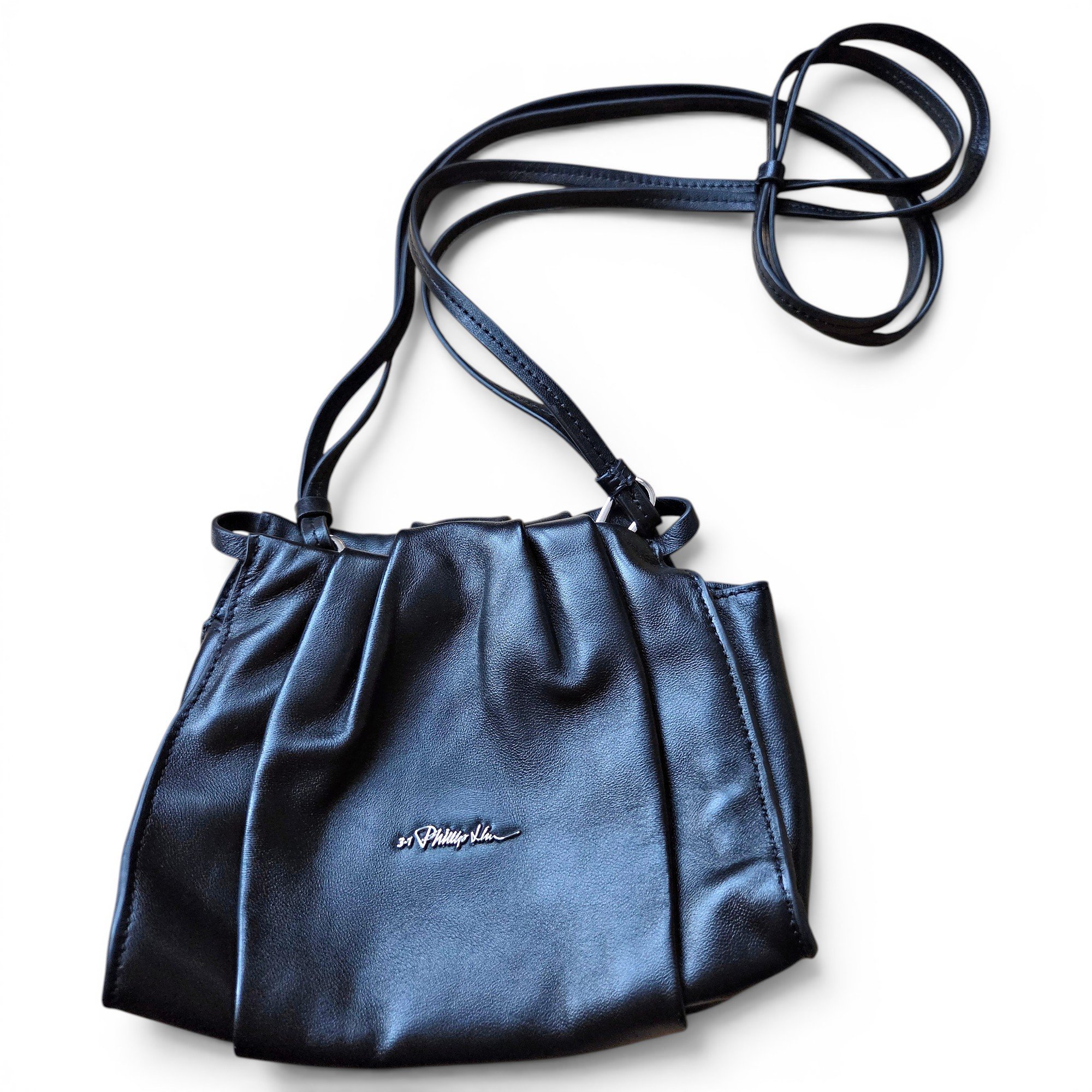 Leather crossbody bag
