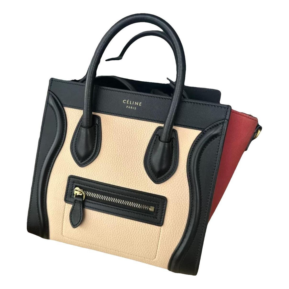 Nano Luggage leather handbag