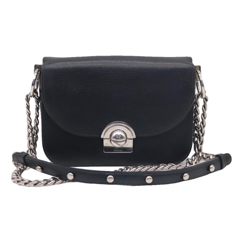 Leather crossbody bag