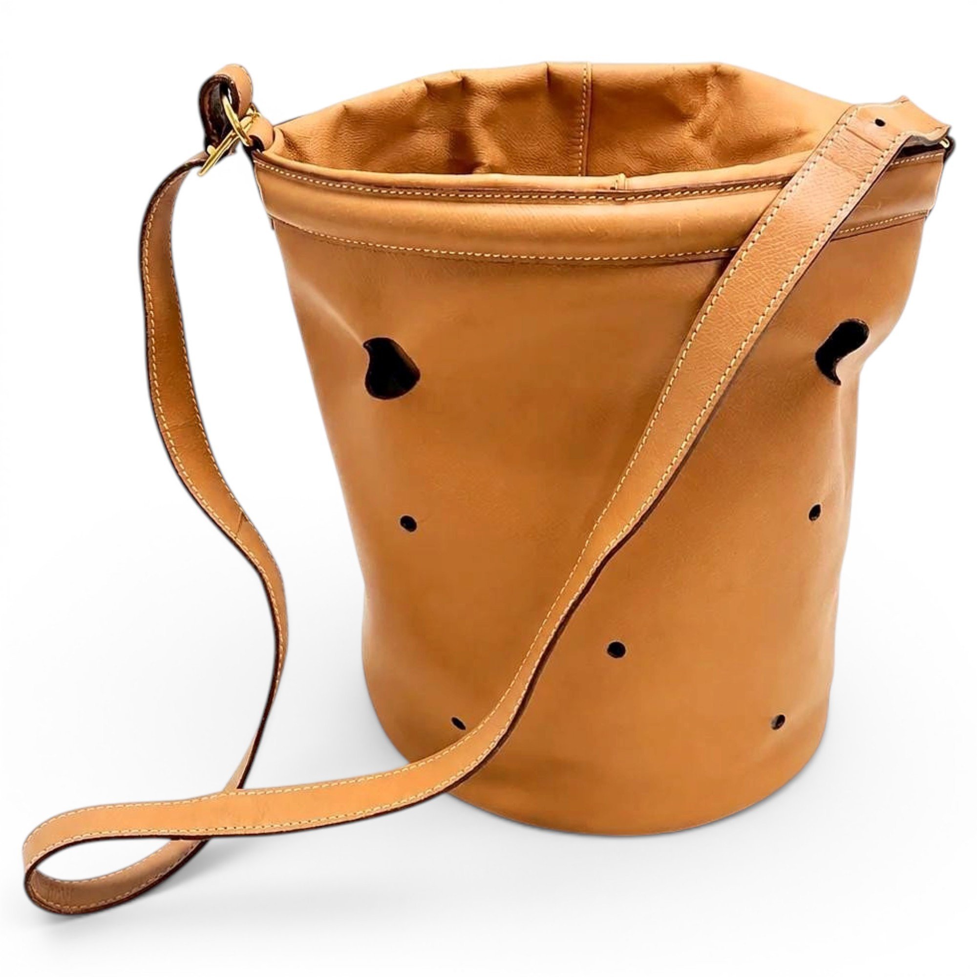 Mangeoire leather handbag