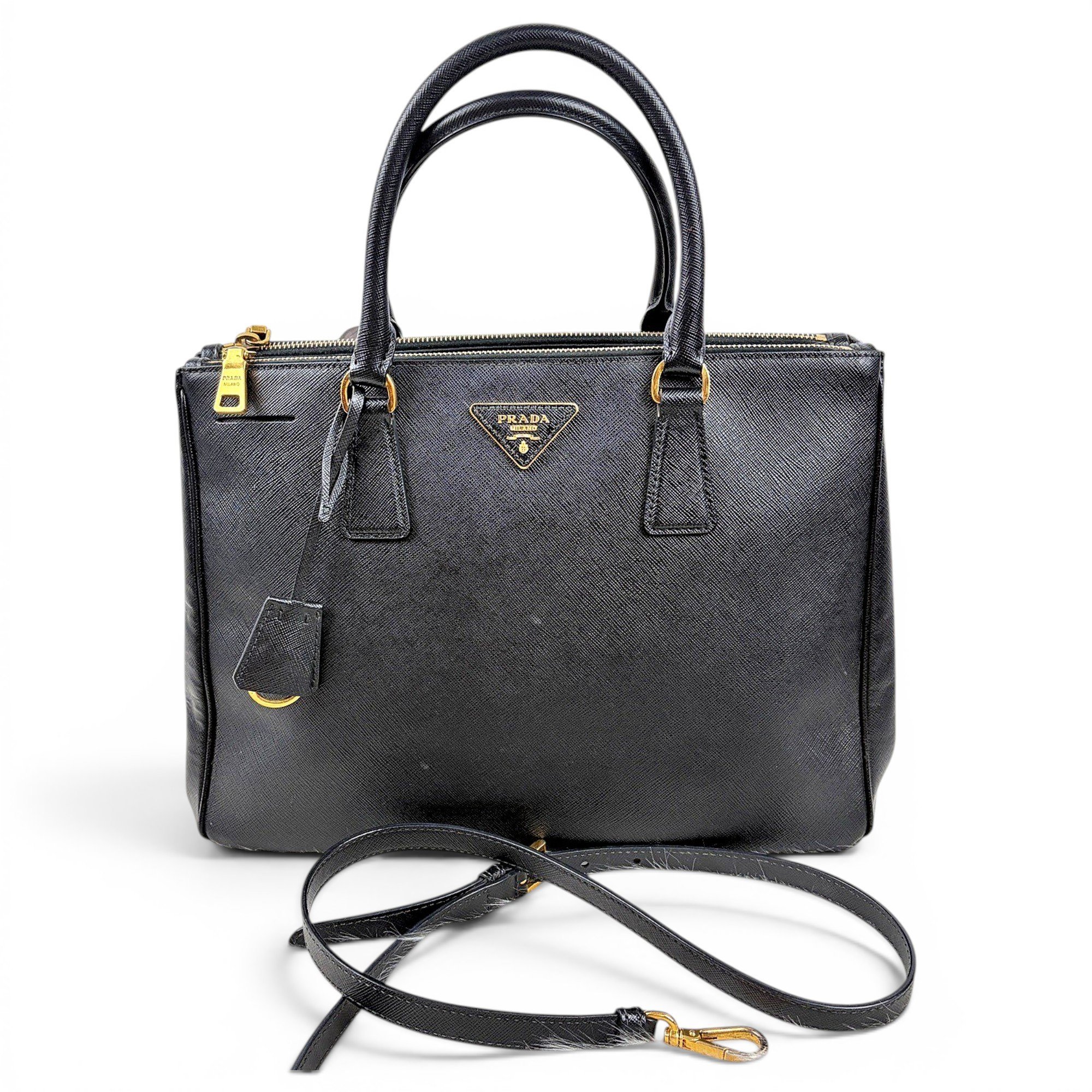 Galleria leather handbag