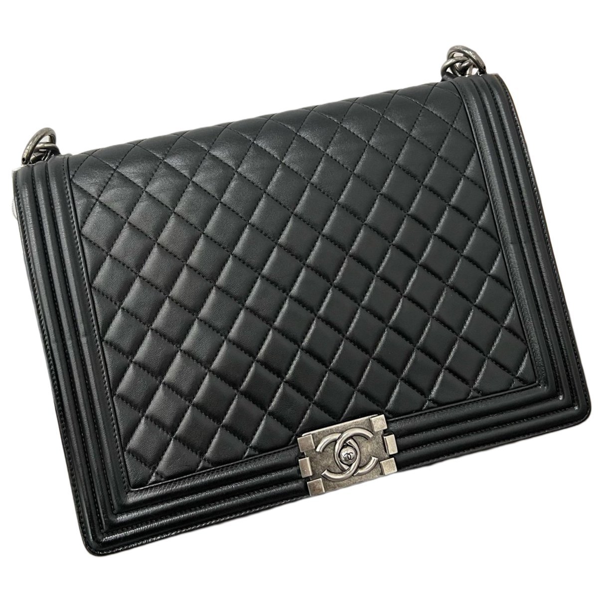 Boy leather crossbody bag