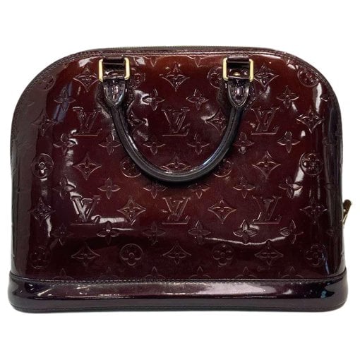 Alma patent leather handbag