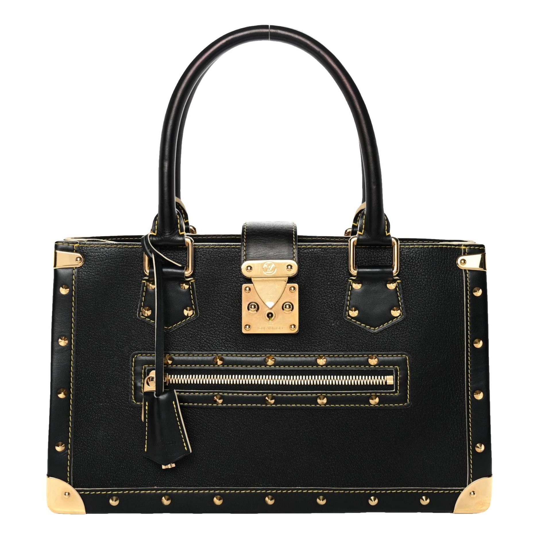 Leather tote