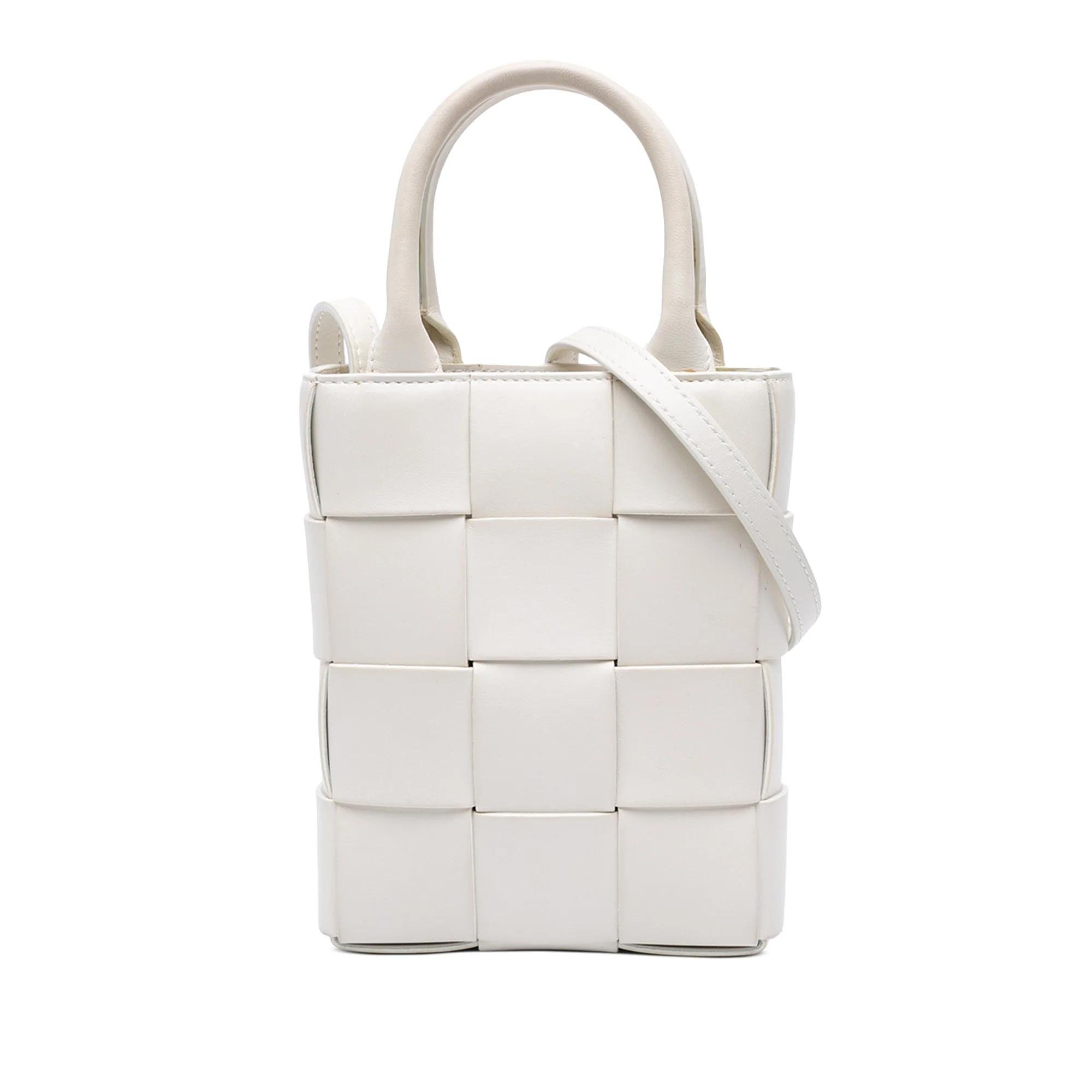 Leather tote