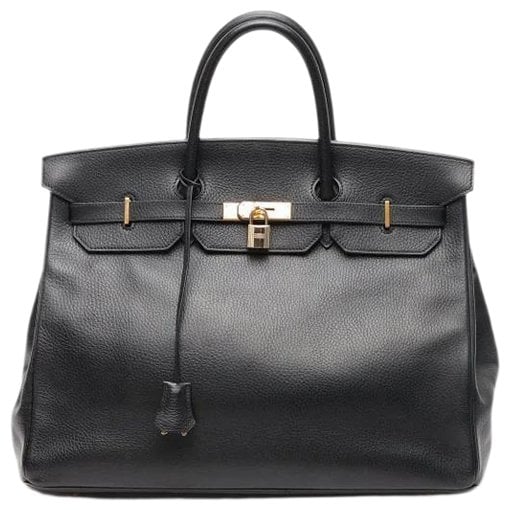 Birkin 40 leather handbag