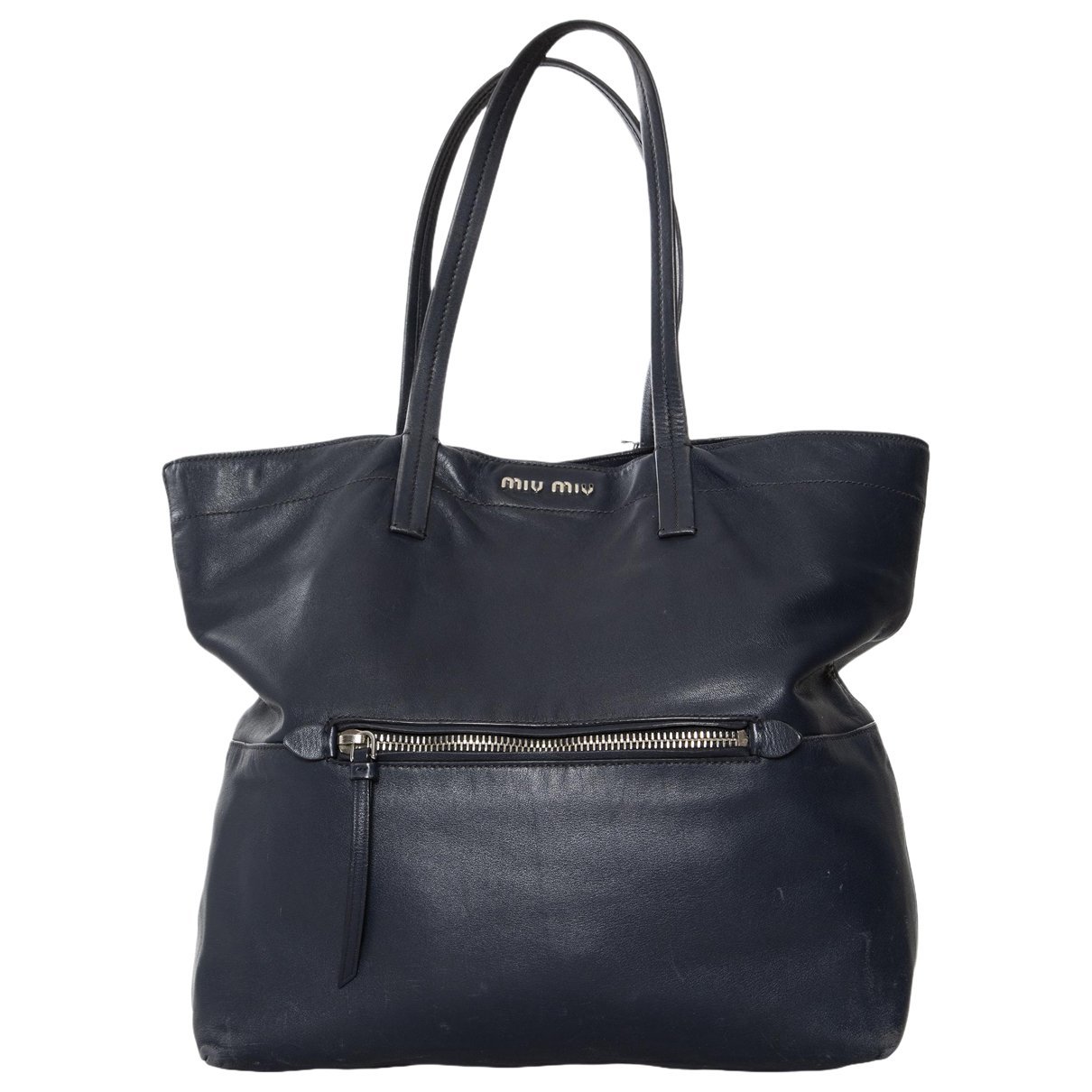 Leather tote