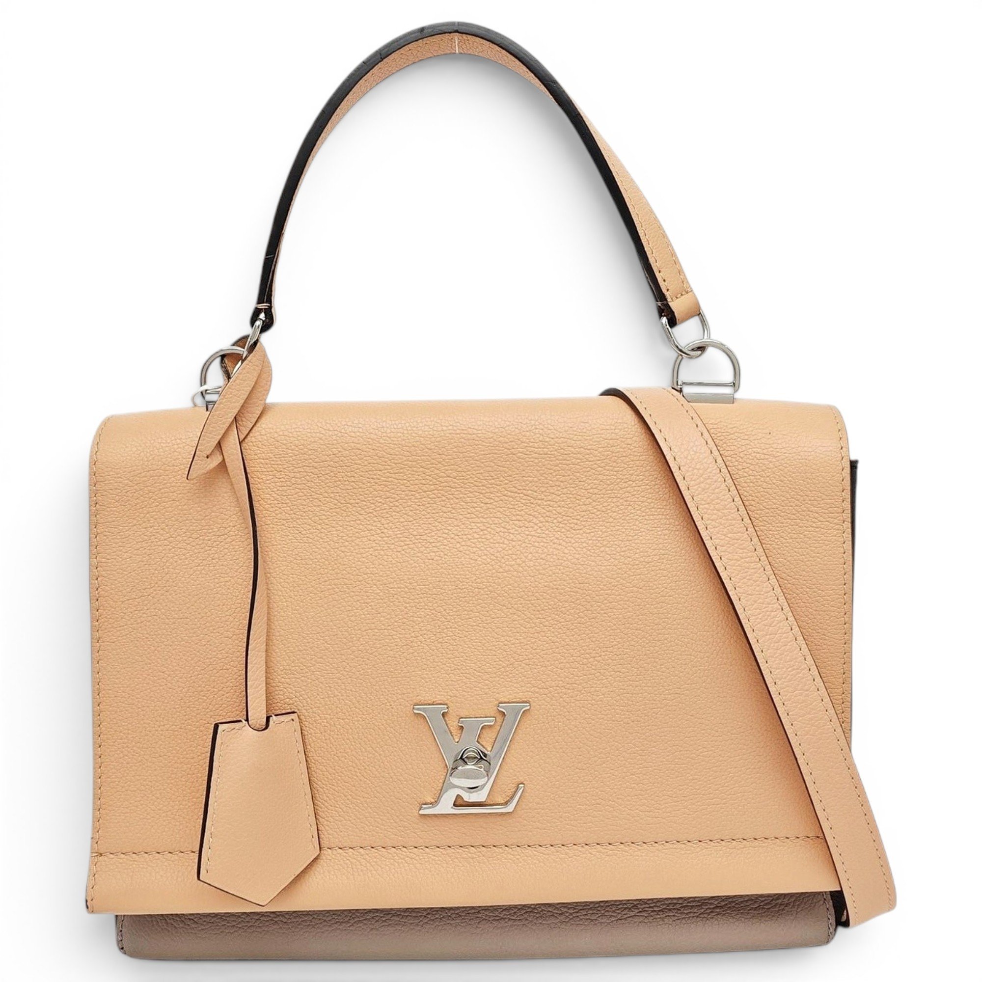 Lockme leather handbag