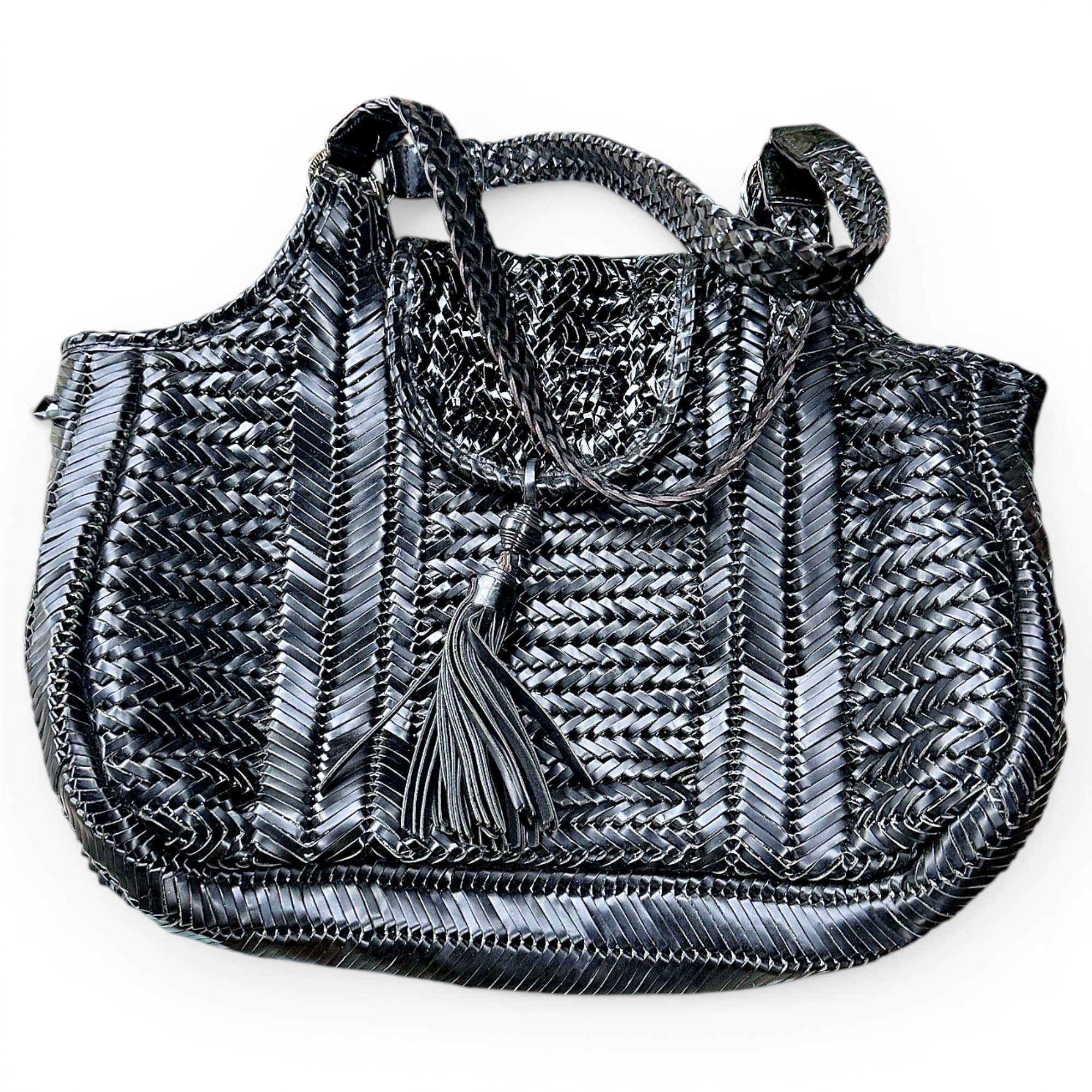 Leather handbag
