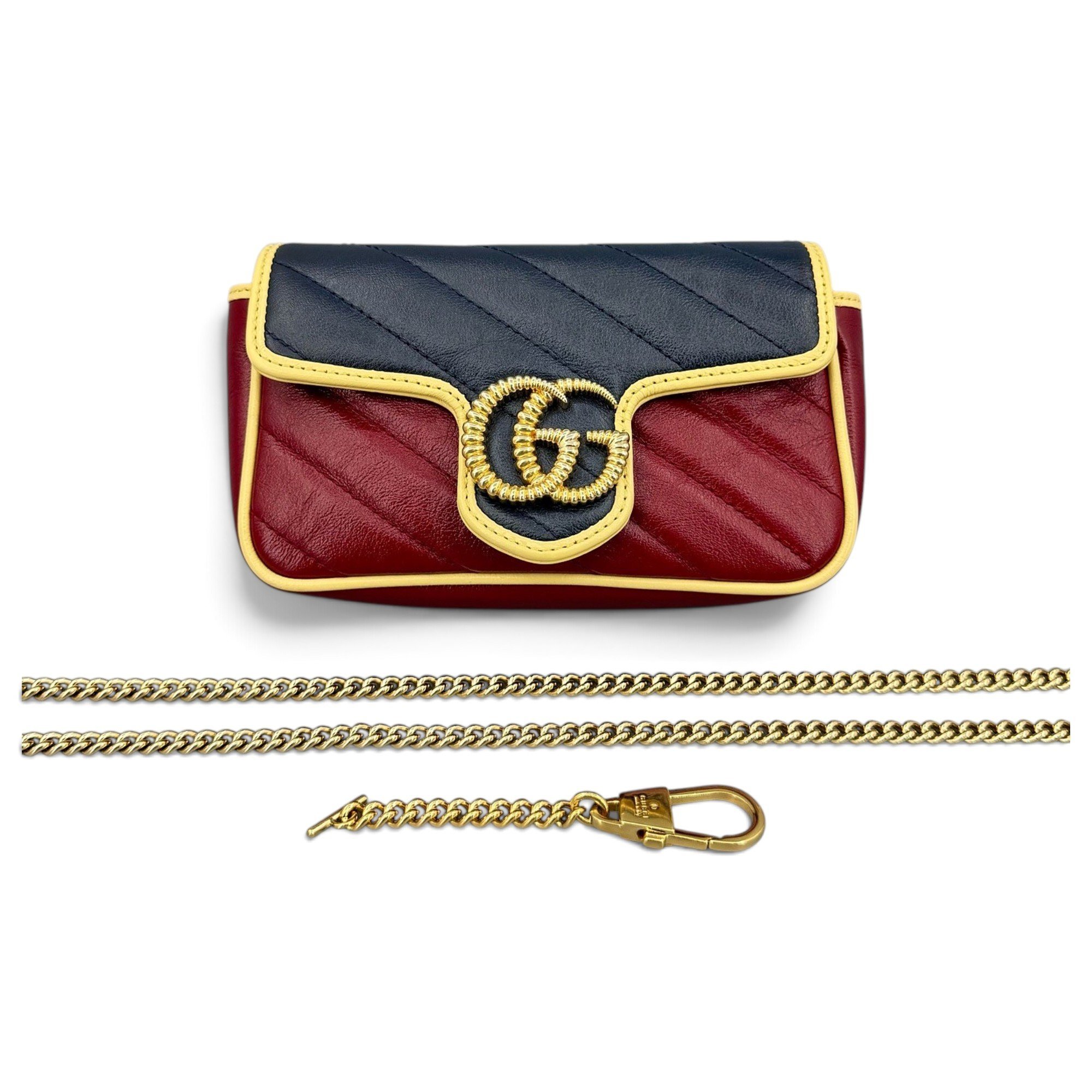 GG Marmont Flap leather crossbody bag
