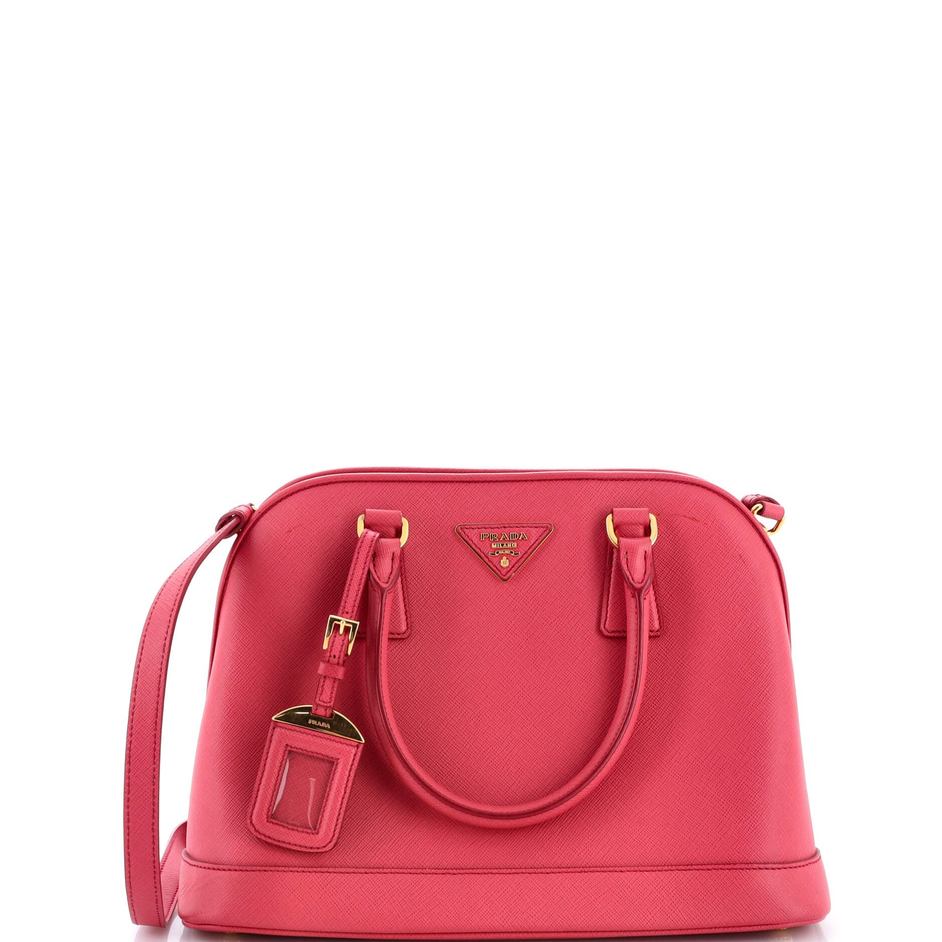 Open Promenade Bag Saffiano Leather Medium