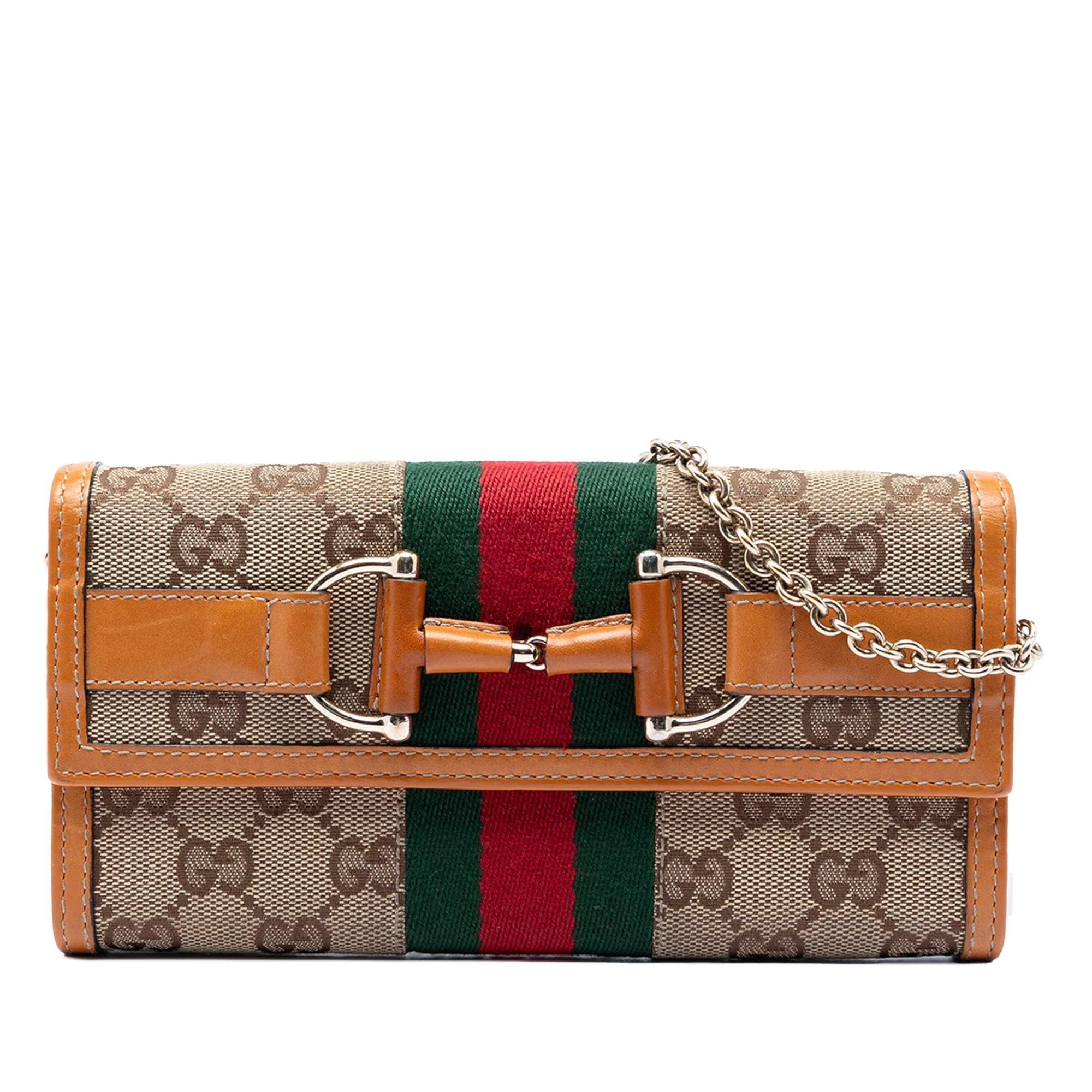 Horsebit 1955 Chain Wallet cloth handbag