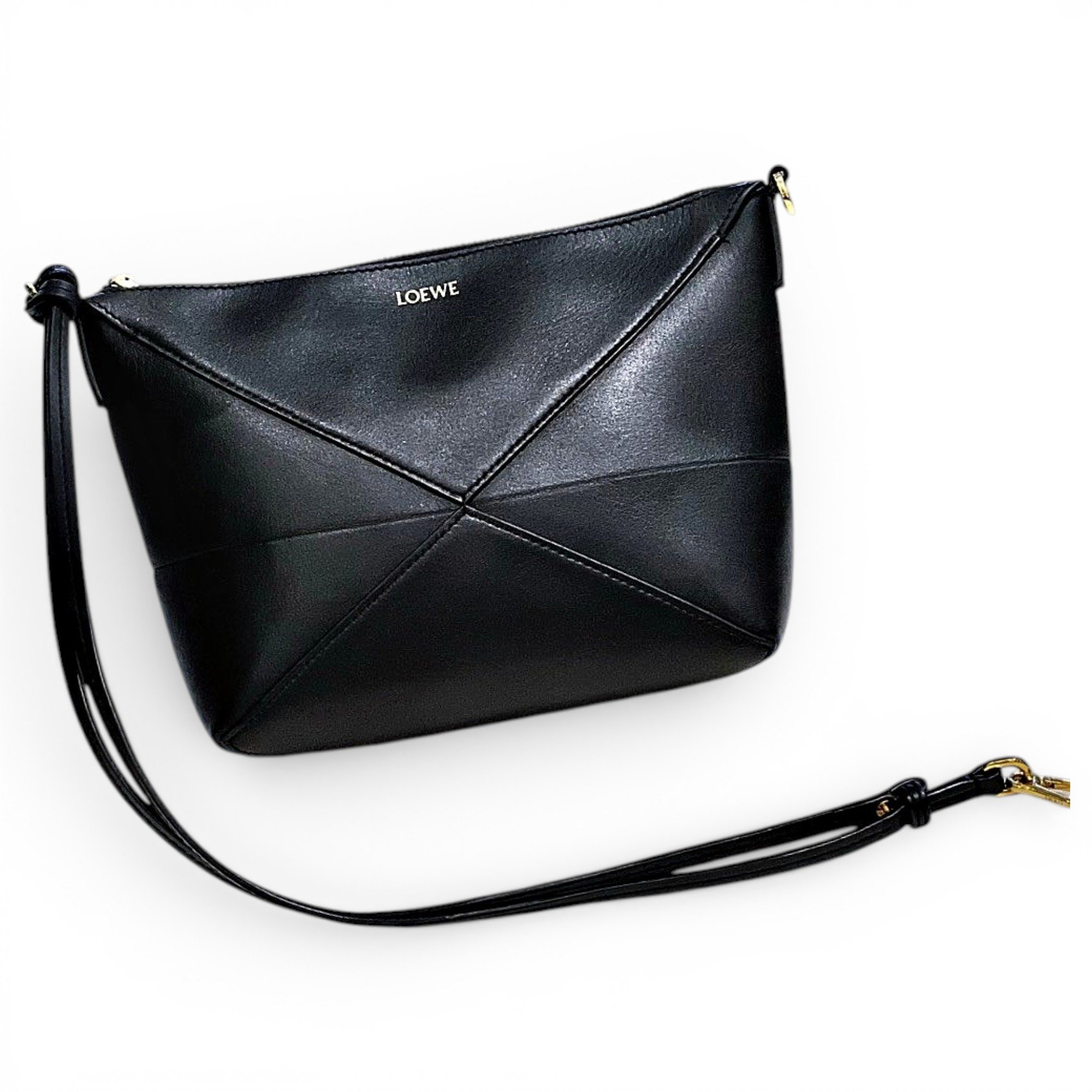 Loewe Puzzle Fold Pouch leather handbag