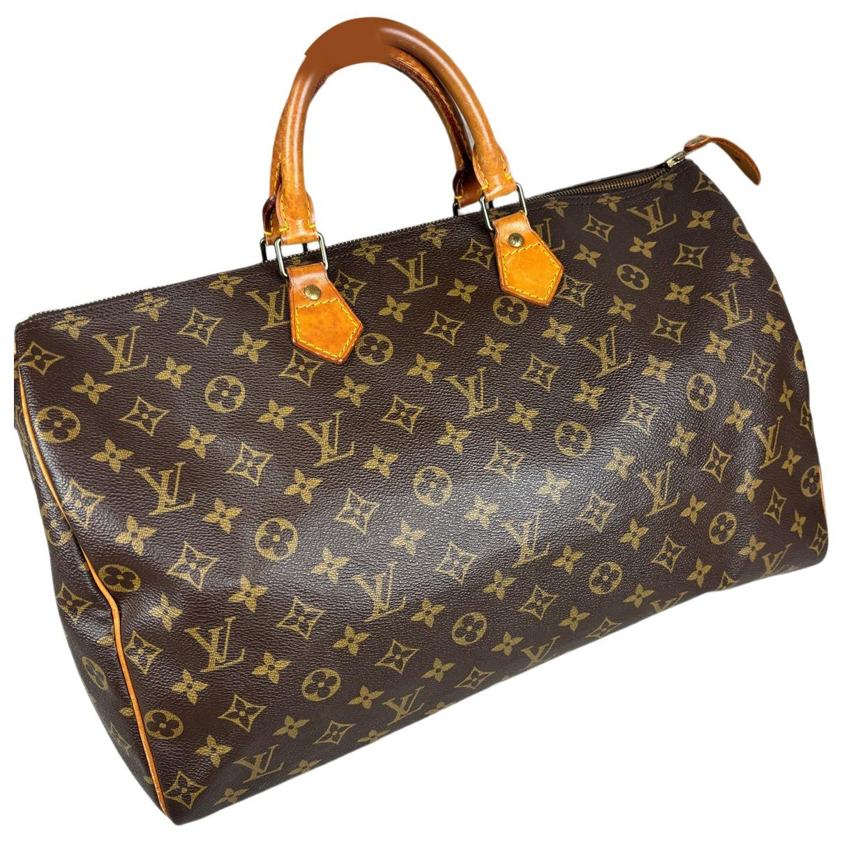 Speedy leather handbag
