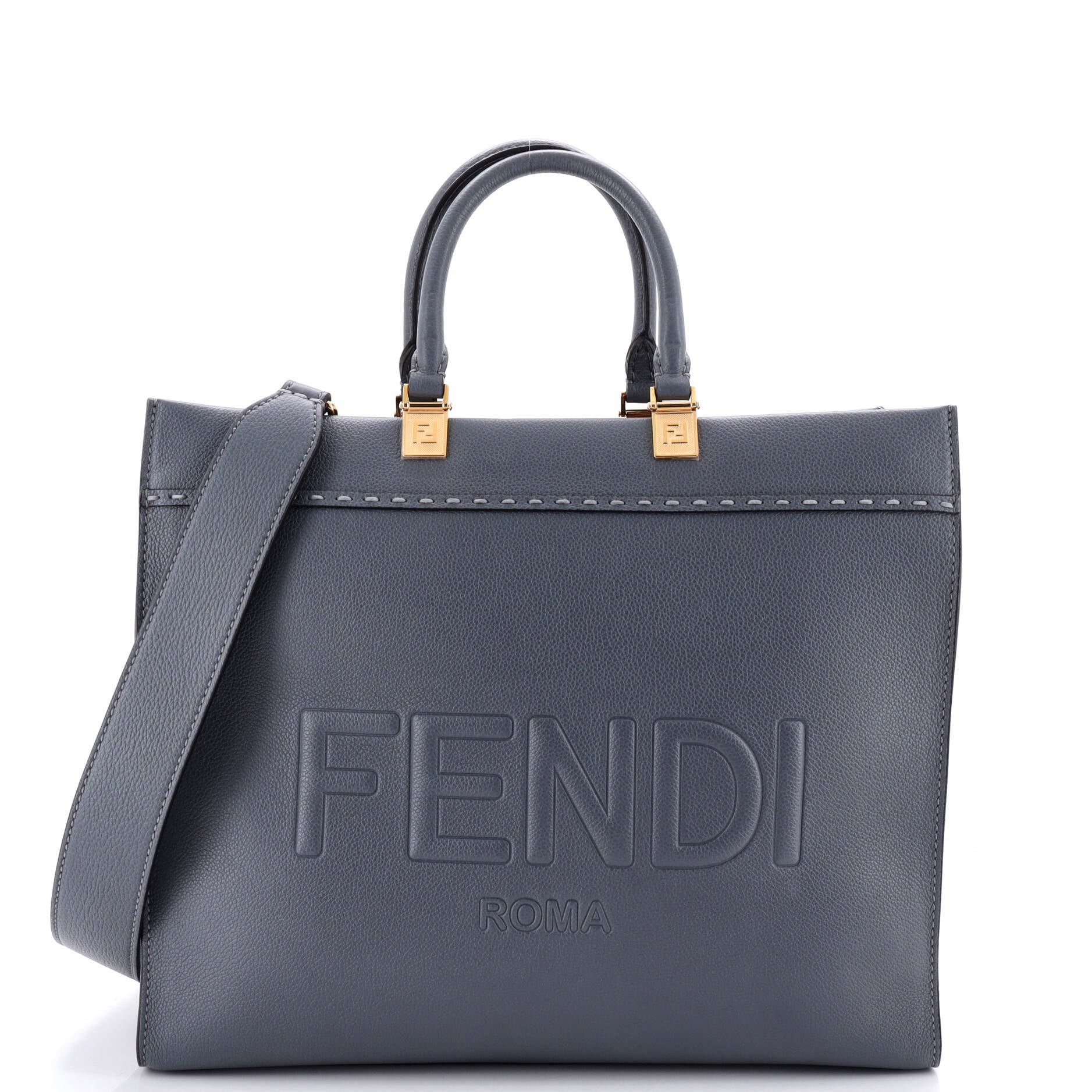Sunshine Shopper Tote Leather Medium