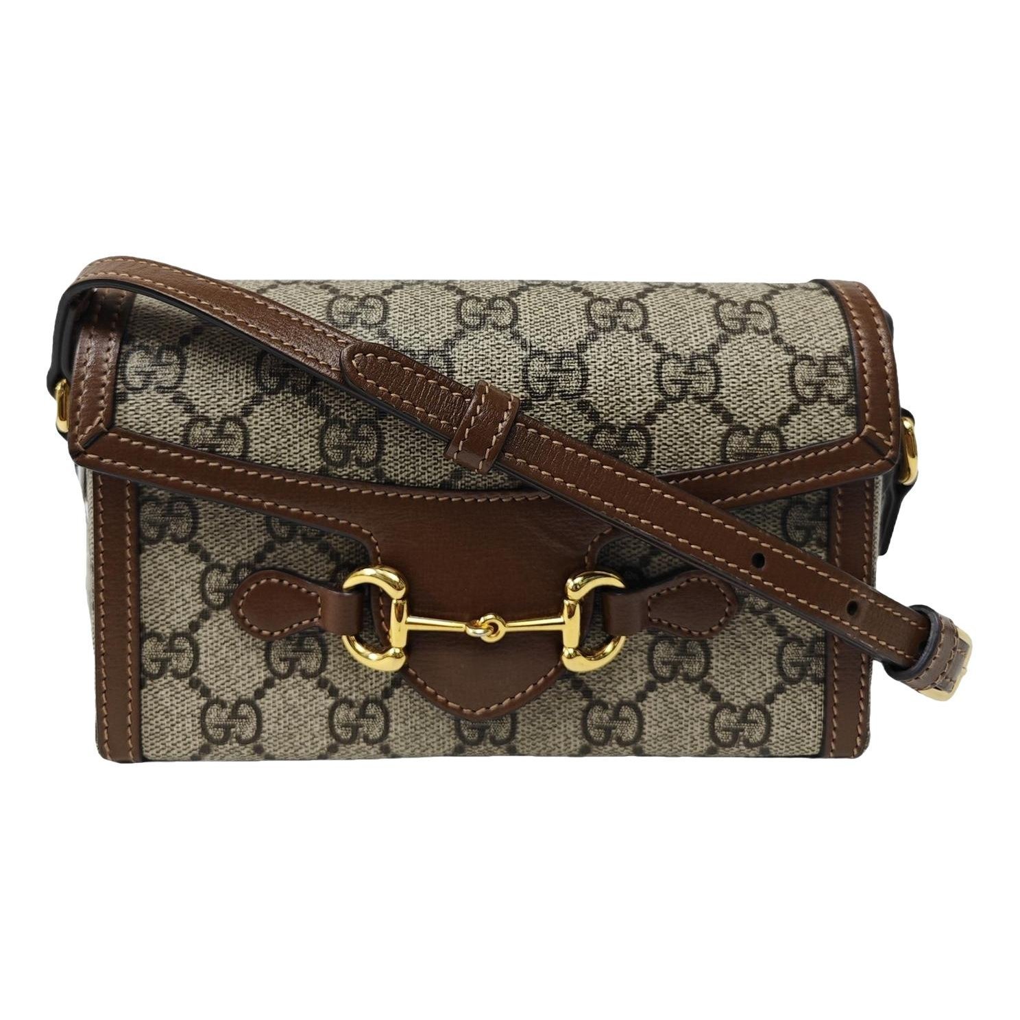 Handle Horsebit 1955 leather handbag