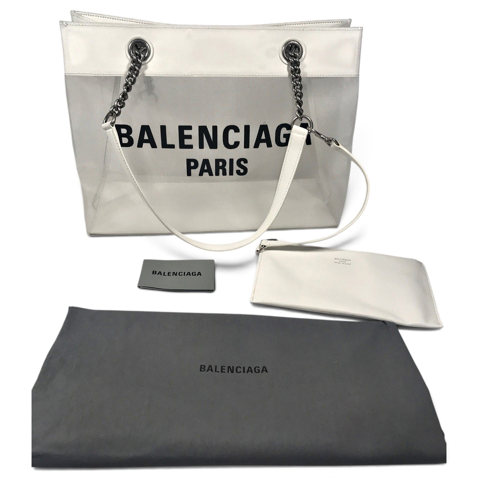 Leather tote