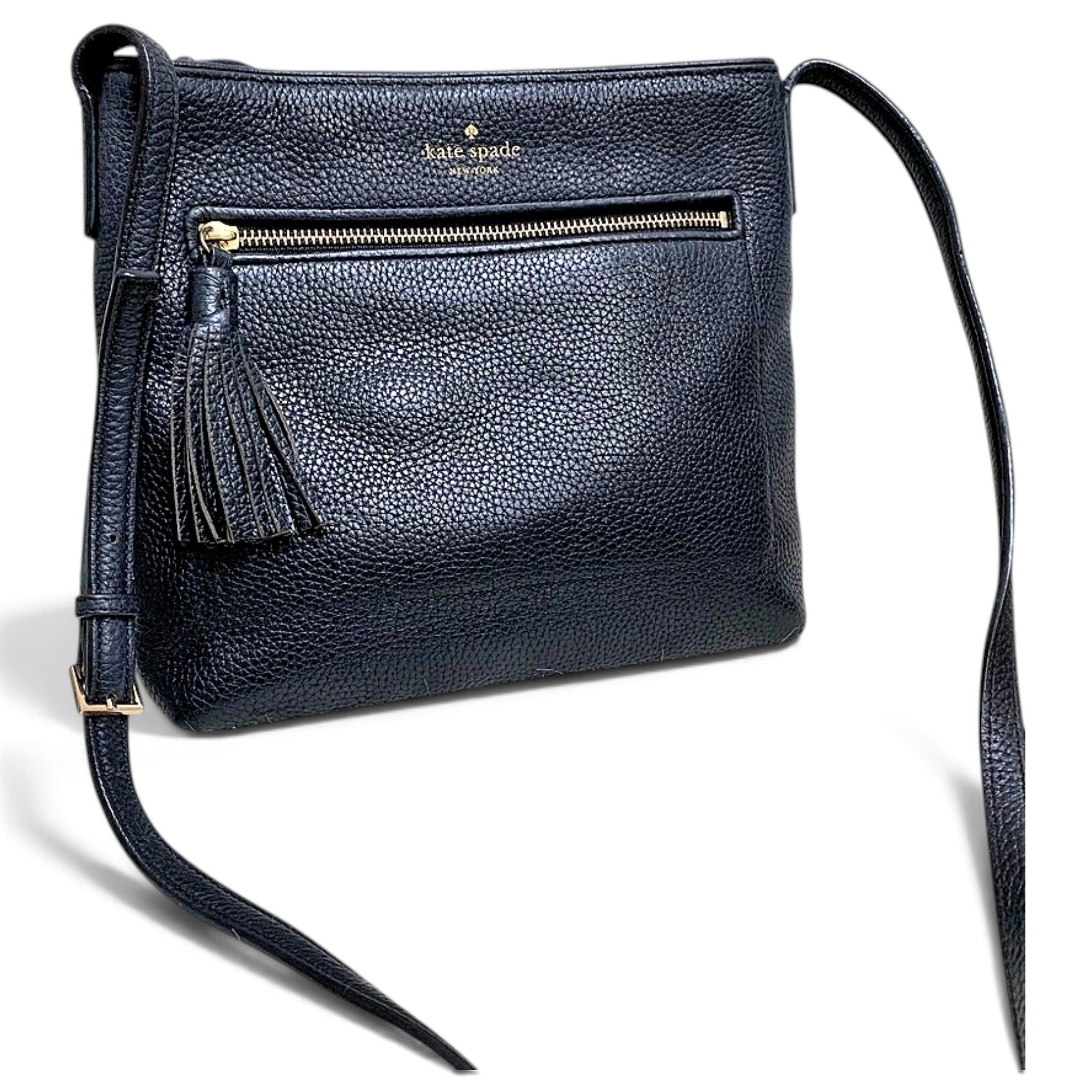 Leather crossbody bag