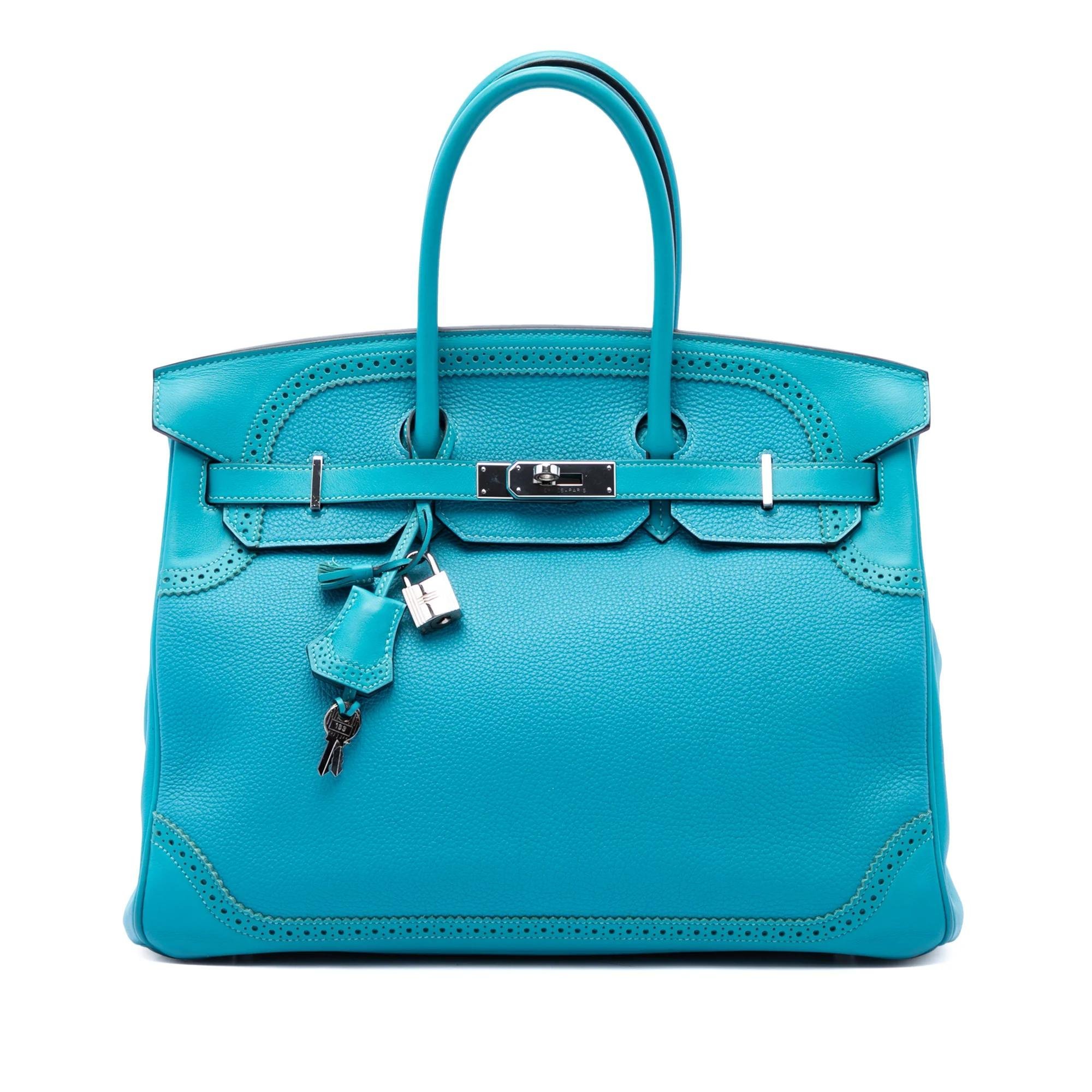 Birkin Shoulder pony-style calfskin handbag
