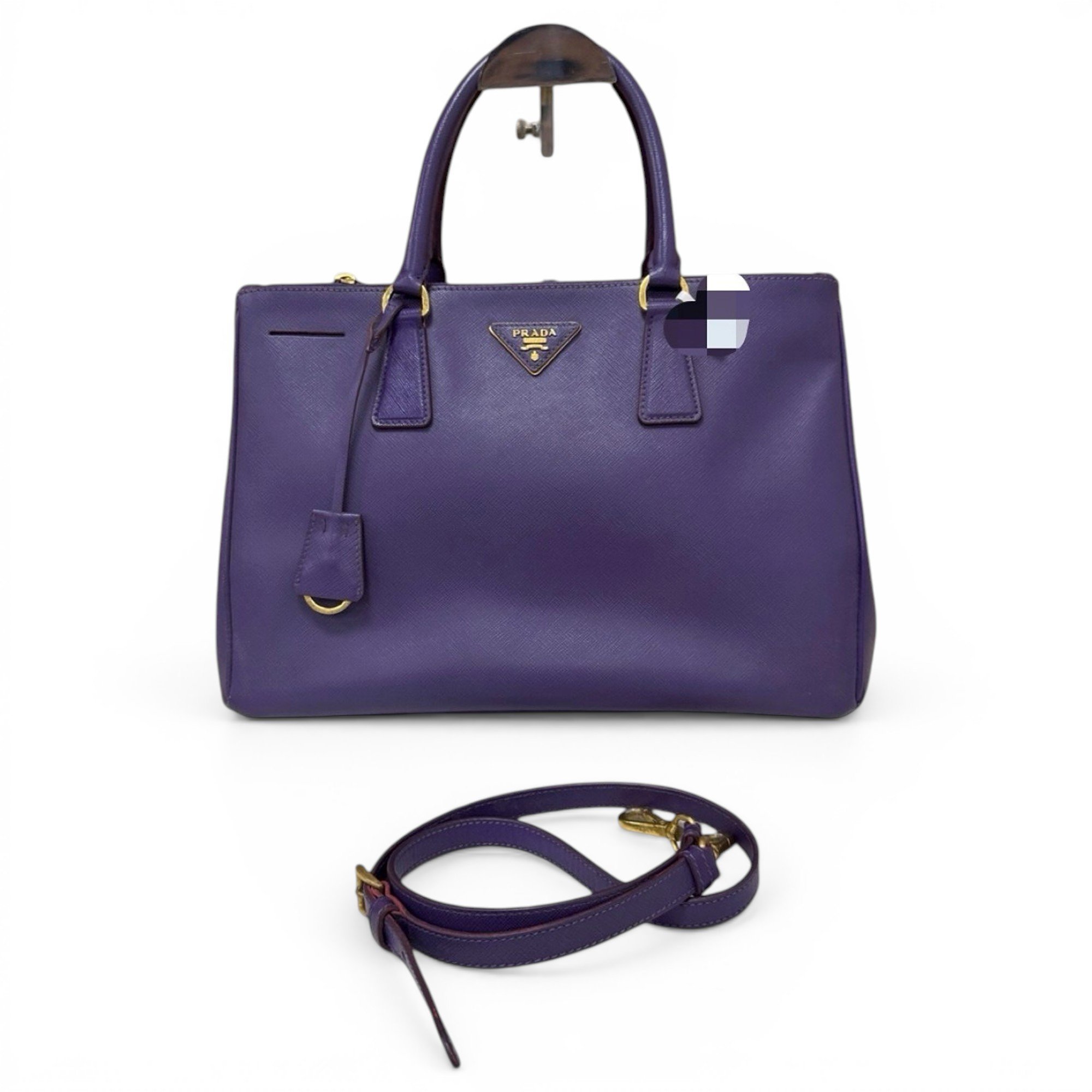 Galleria leather handbag