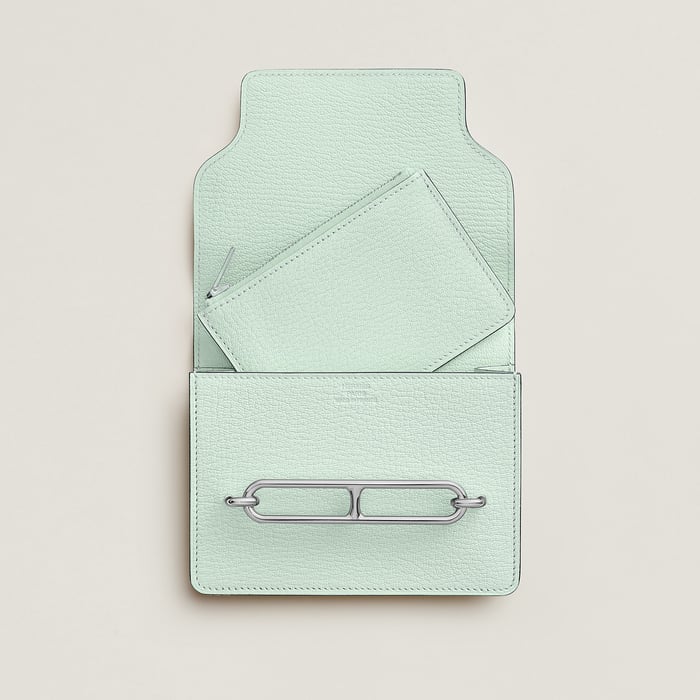 Vert Peppermint Roulis Slim Wallet